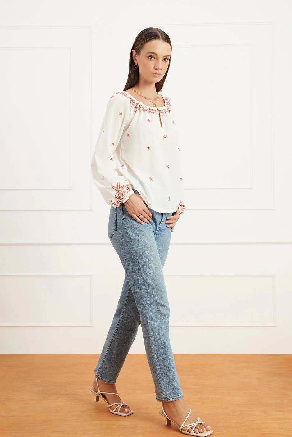 Maise Embroiderd Top - Image 3