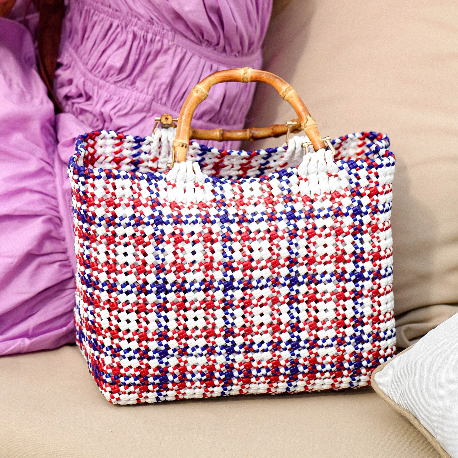 MARCHE La Jolla Recycled Market Tote Bag - Image 3
