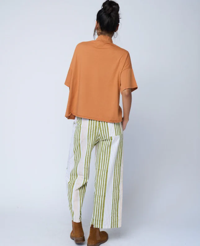 Mare Mock Neck Top - Marigold - Image 4