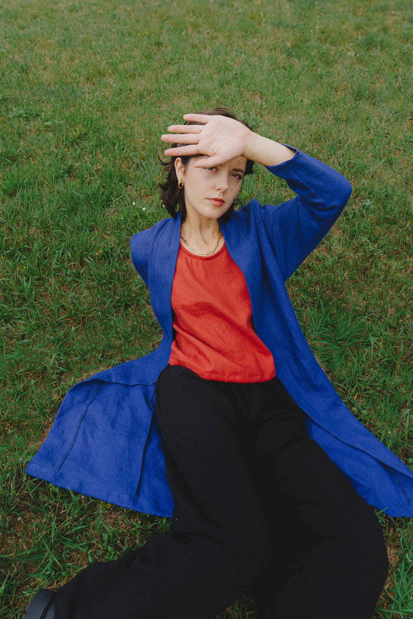 Mariela Duster in Kingfisher Blue - Image 4