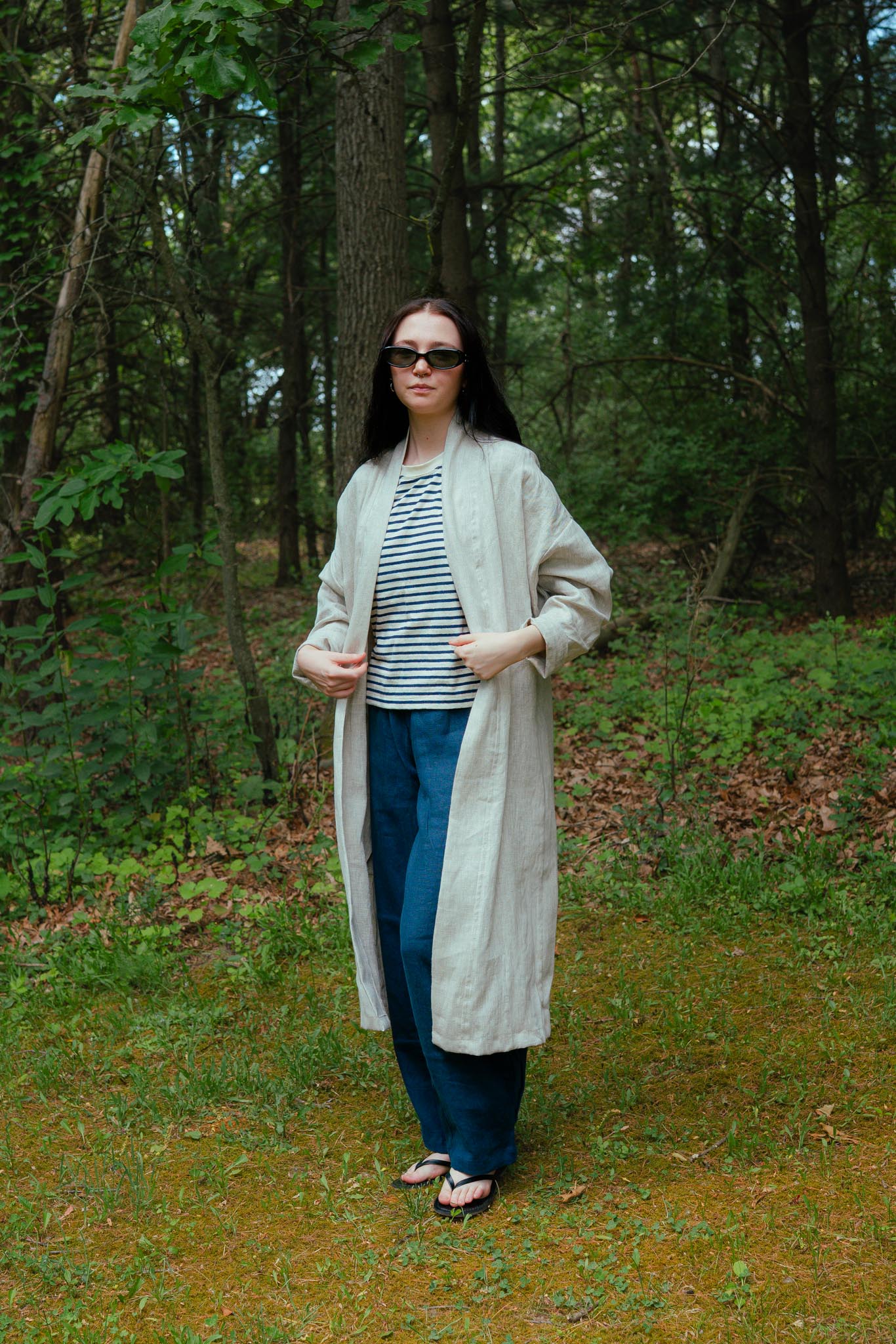 Mariela Duster in Sand Dollar - Image 11