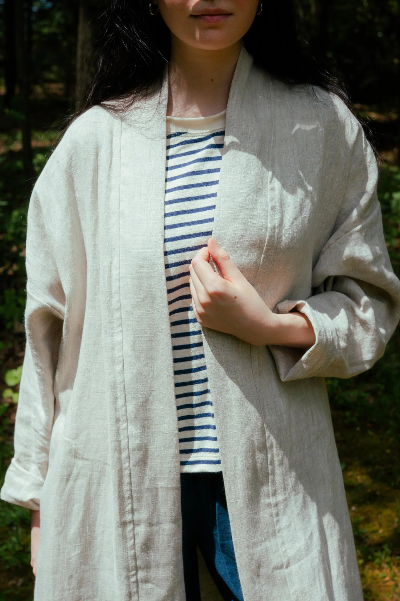 Mariela Duster in Sand Dollar - Image 12