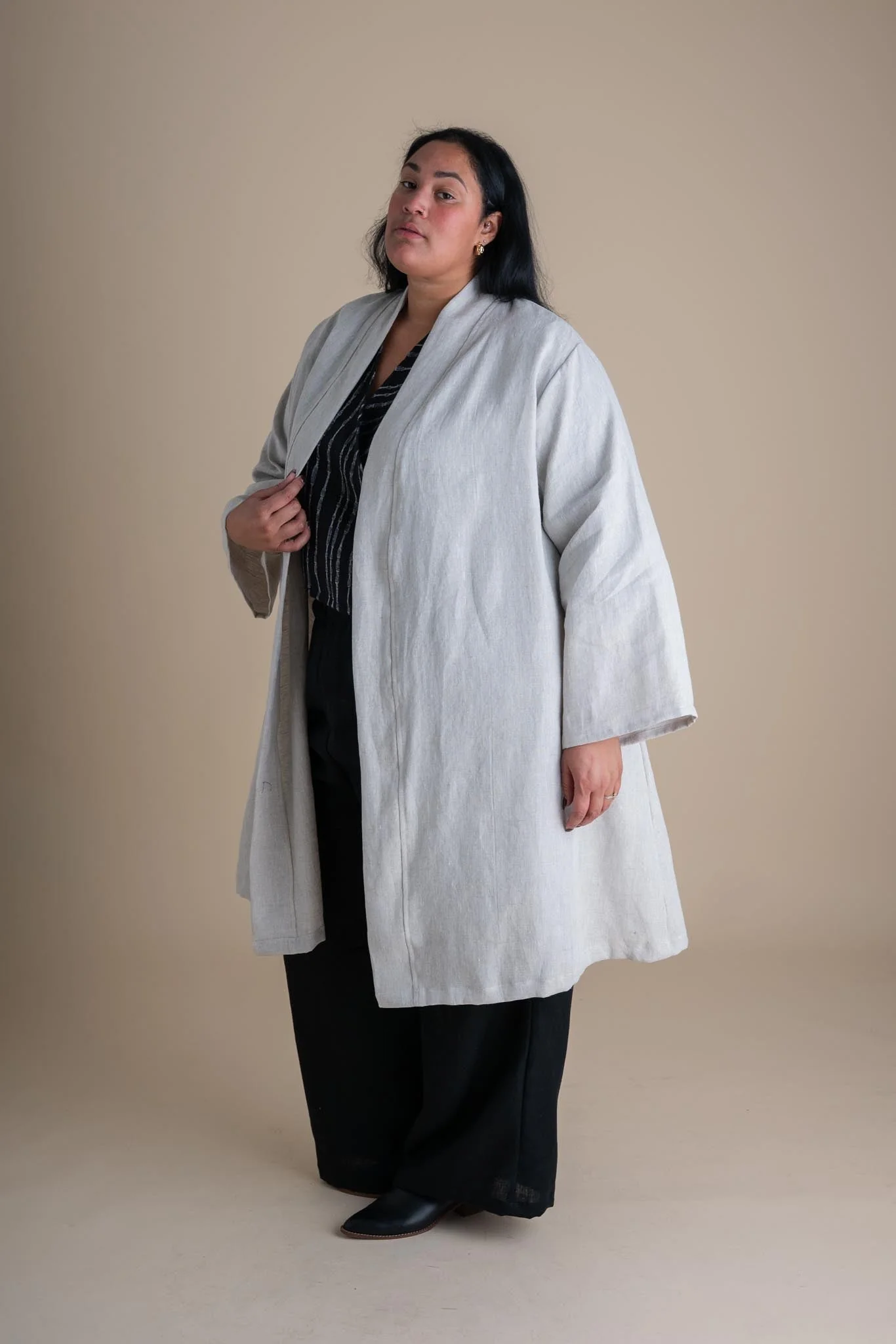 Mariela Duster in Sand Dollar - Image 2
