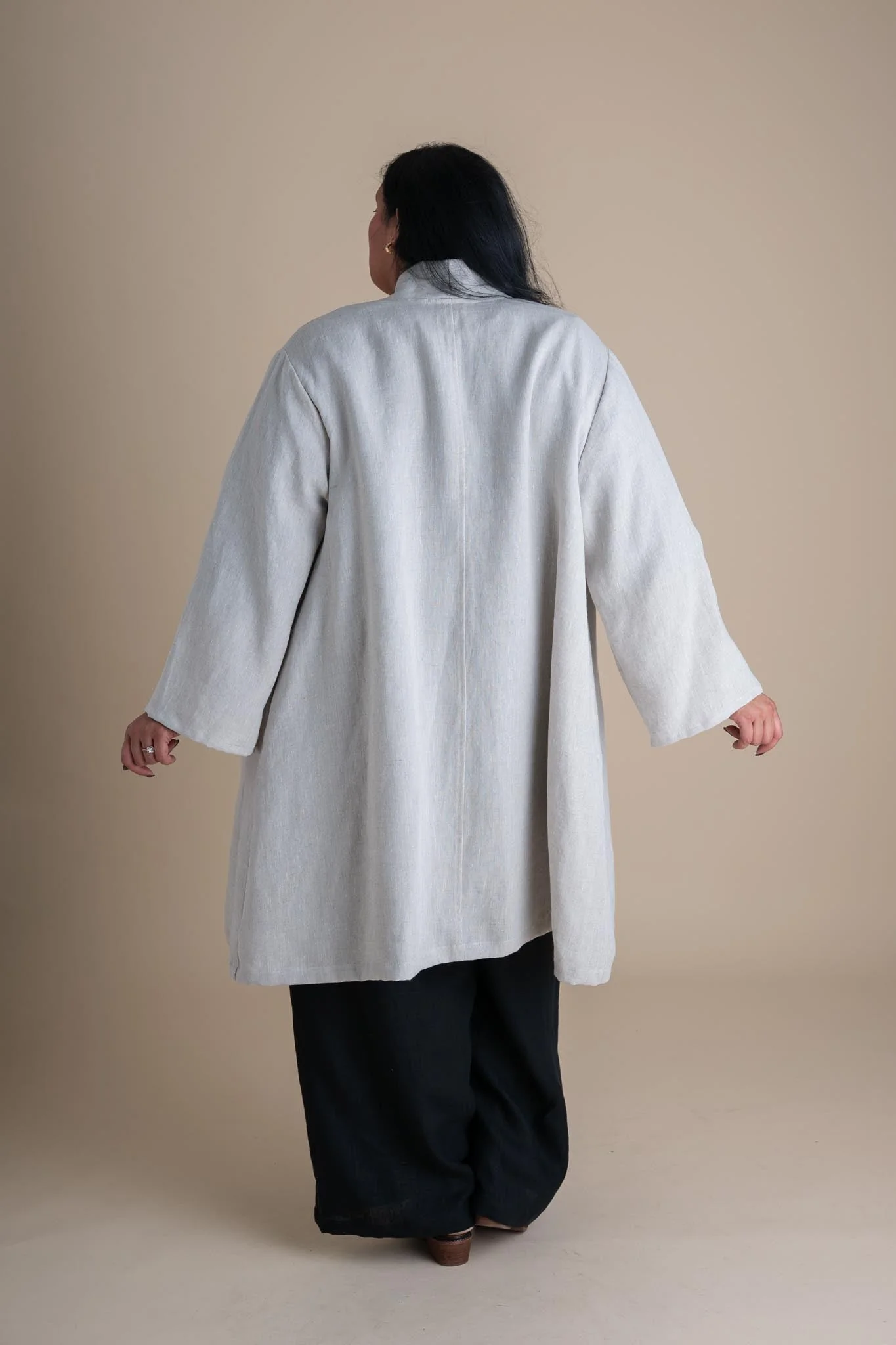 Mariela Duster in Sand Dollar - Image 3