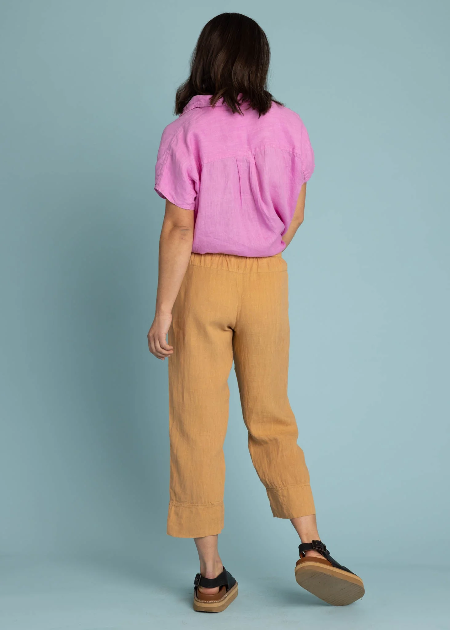 Marina Pant - Linen Baked Clay - Image 6