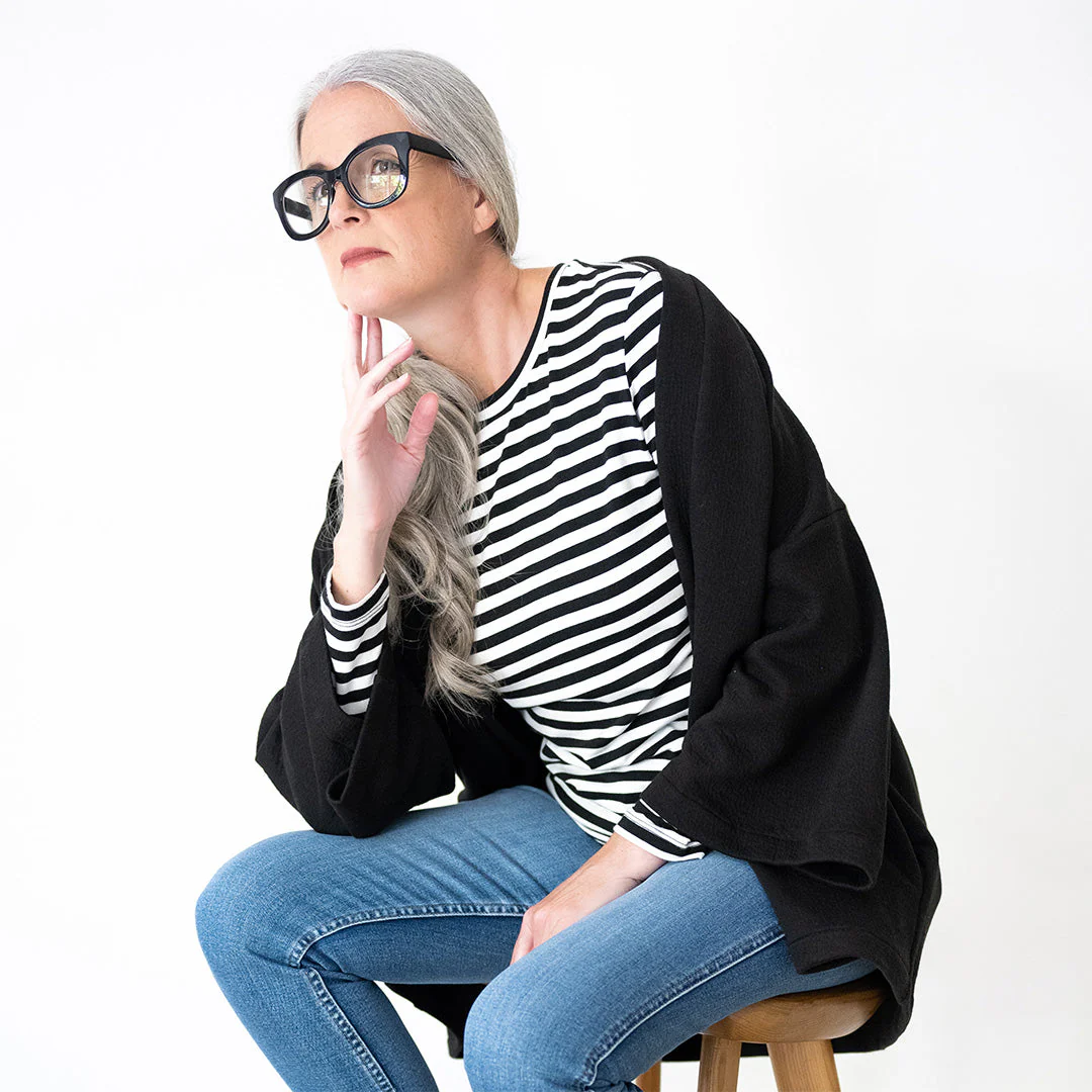 Marinière Black and White Striped Tee - Image 7