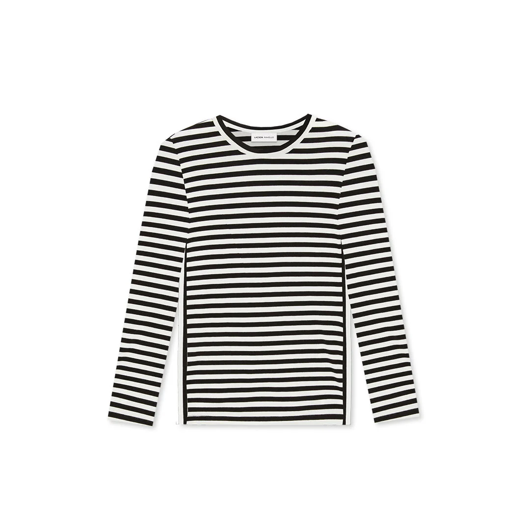 Marinière Black and White Striped Tee - Image 8