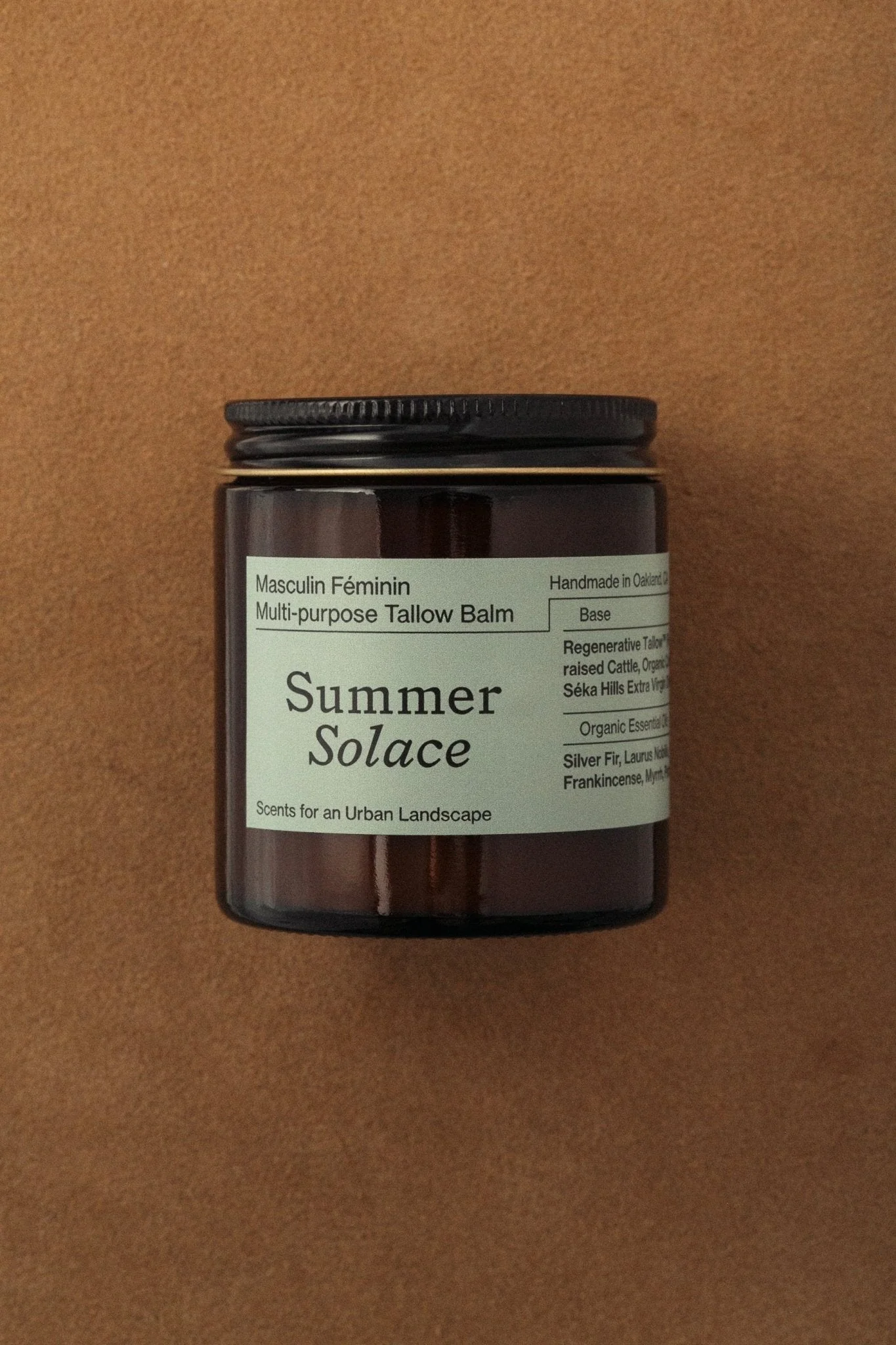Masculin Féminin Tallow Balm – Frankincense, Patchouli & Hinoki Wood - Image 5