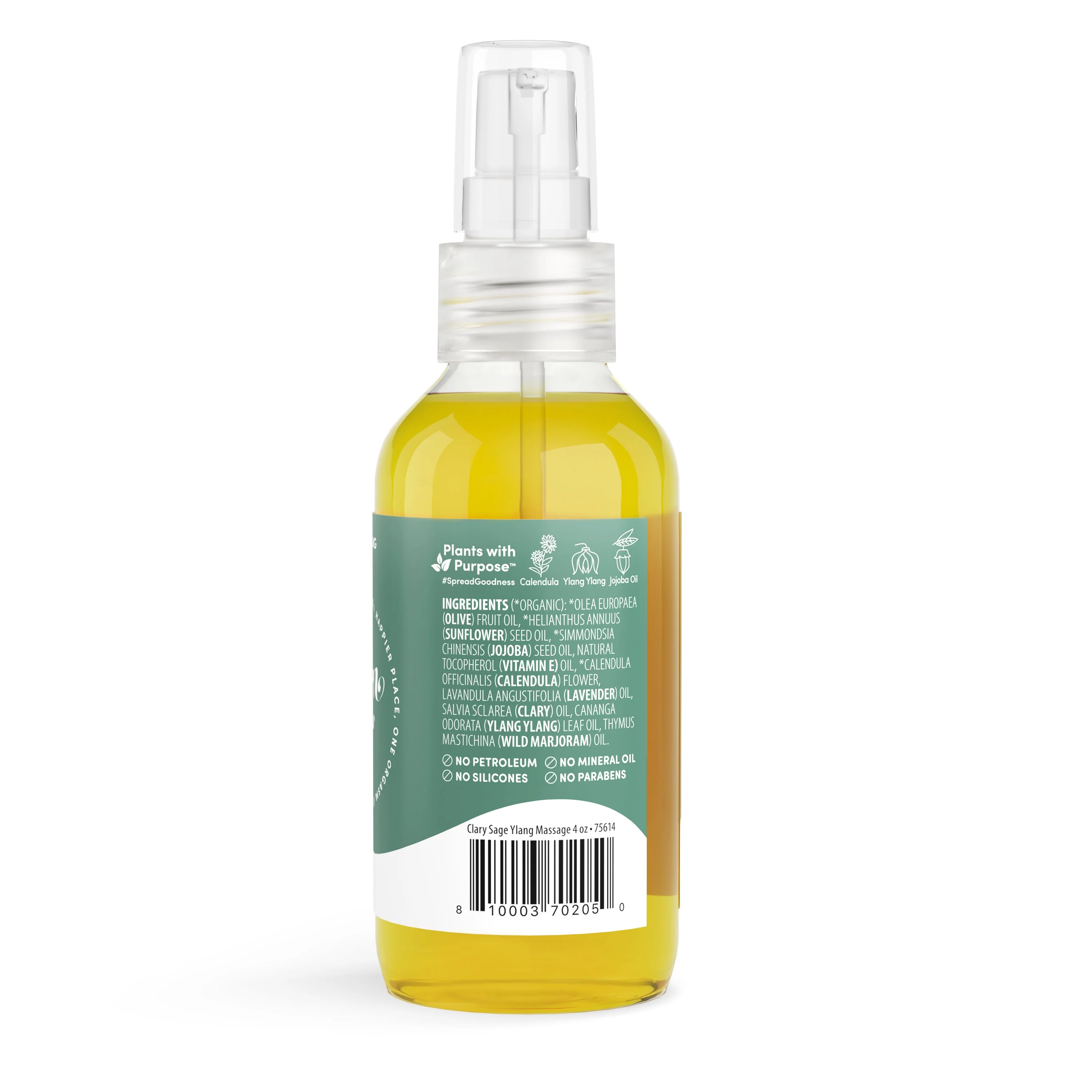 Massage Oil - Clary Sage + Ylang Ylang by Southern Butter - Image 3