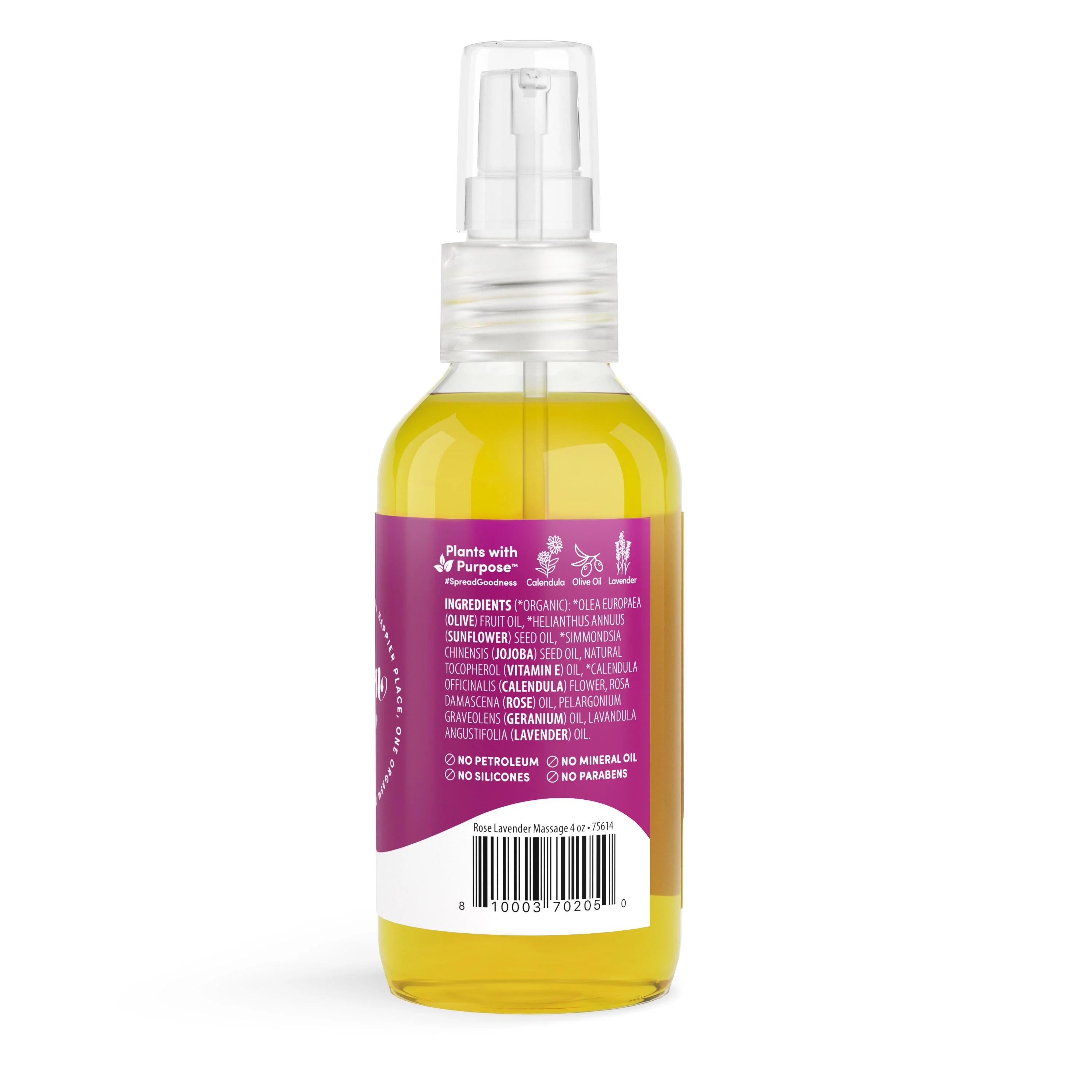 Massage Oil - Rose + Lavender by Southern Butter - Image 3