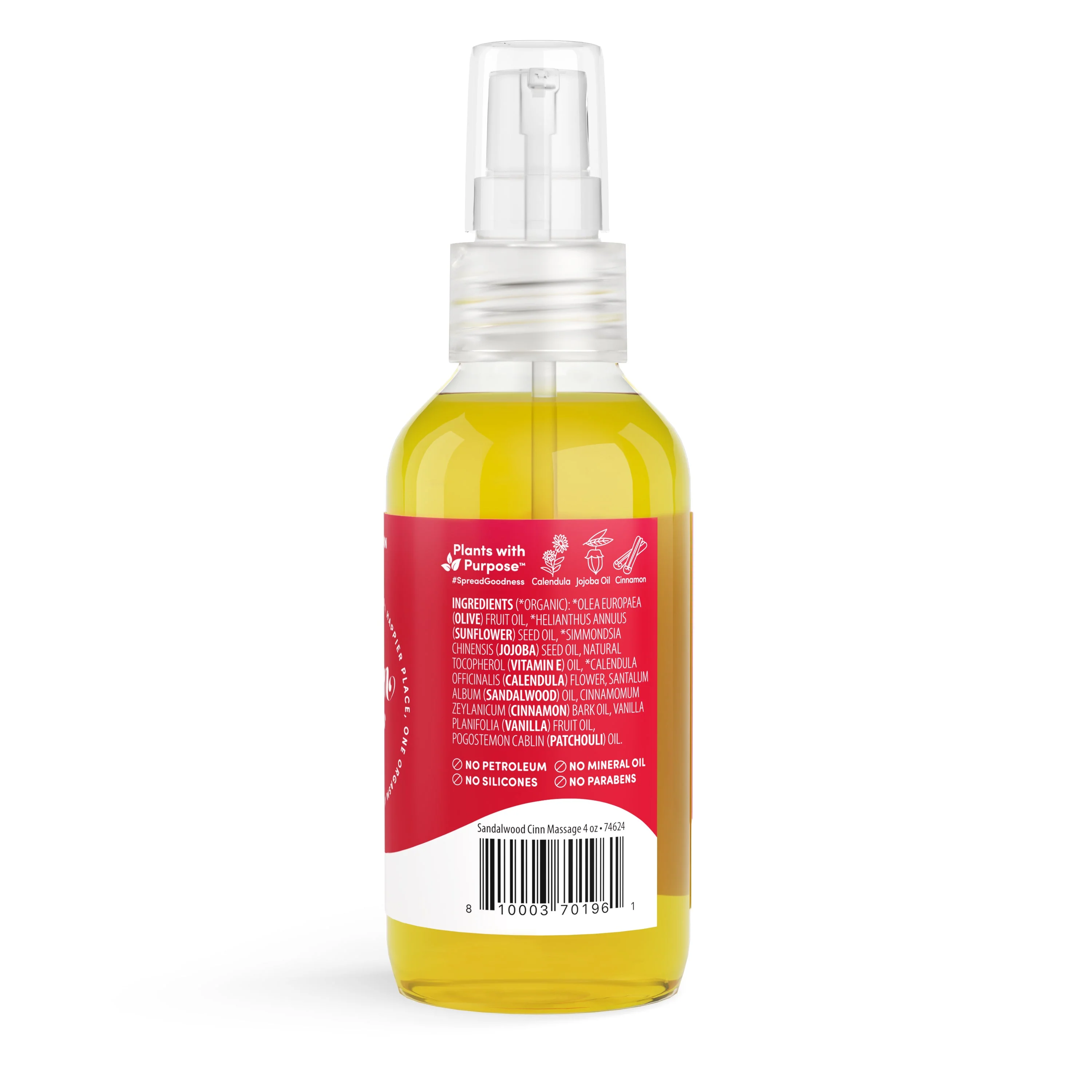Massage Oil - Sandalwood + Cinnamon by Southern Butter - Image 3