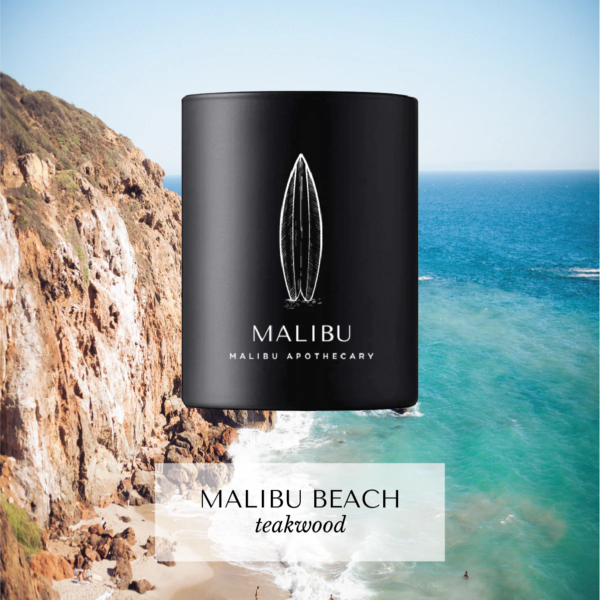 Matte Black Votive Candle - Image 7