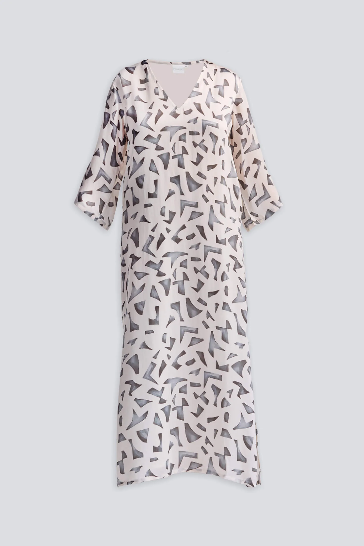 Maxi Dress with Side Slits in Mosaic - Image 12