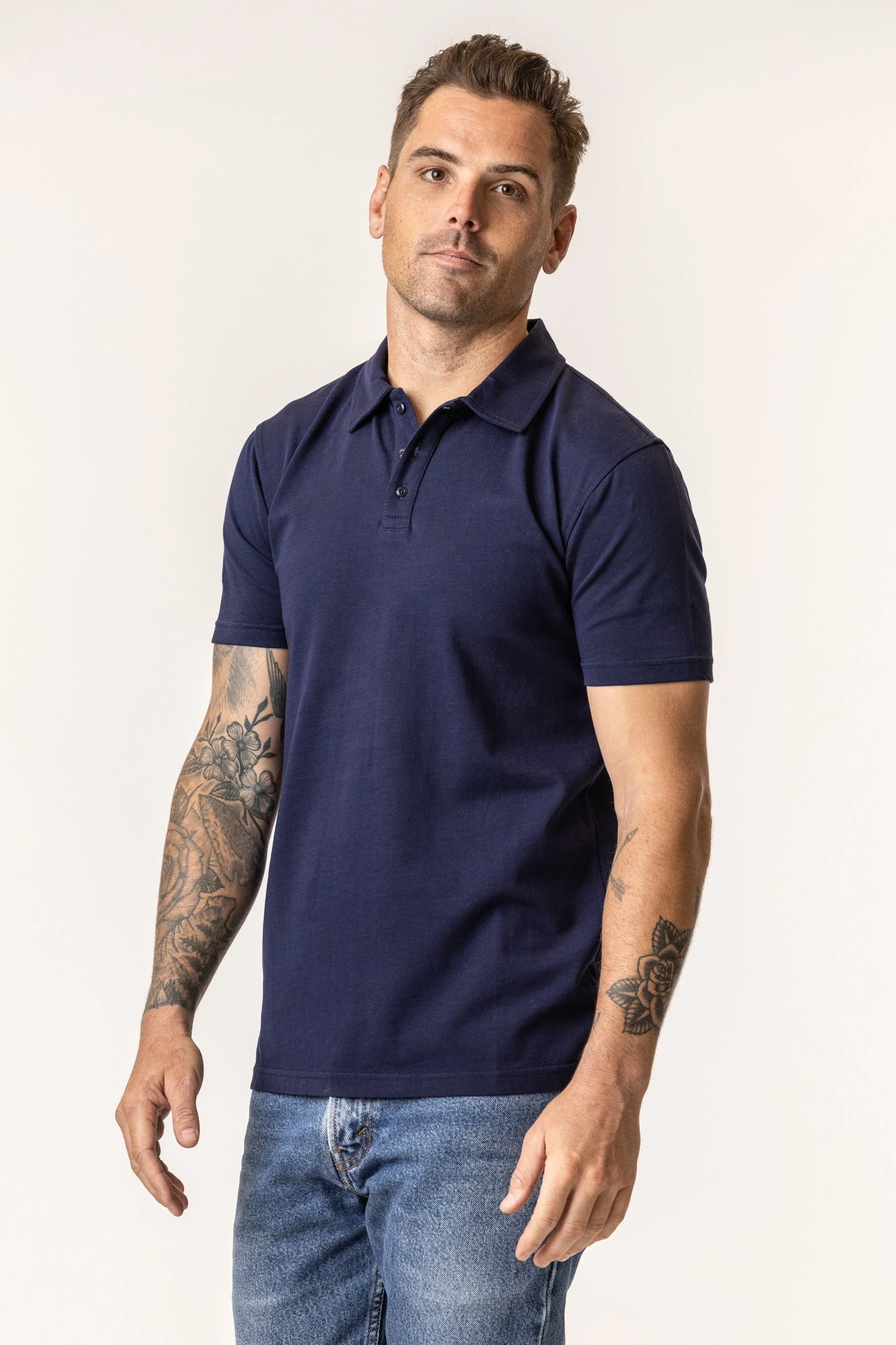 Men's Organic Cotton Polo - Image 11