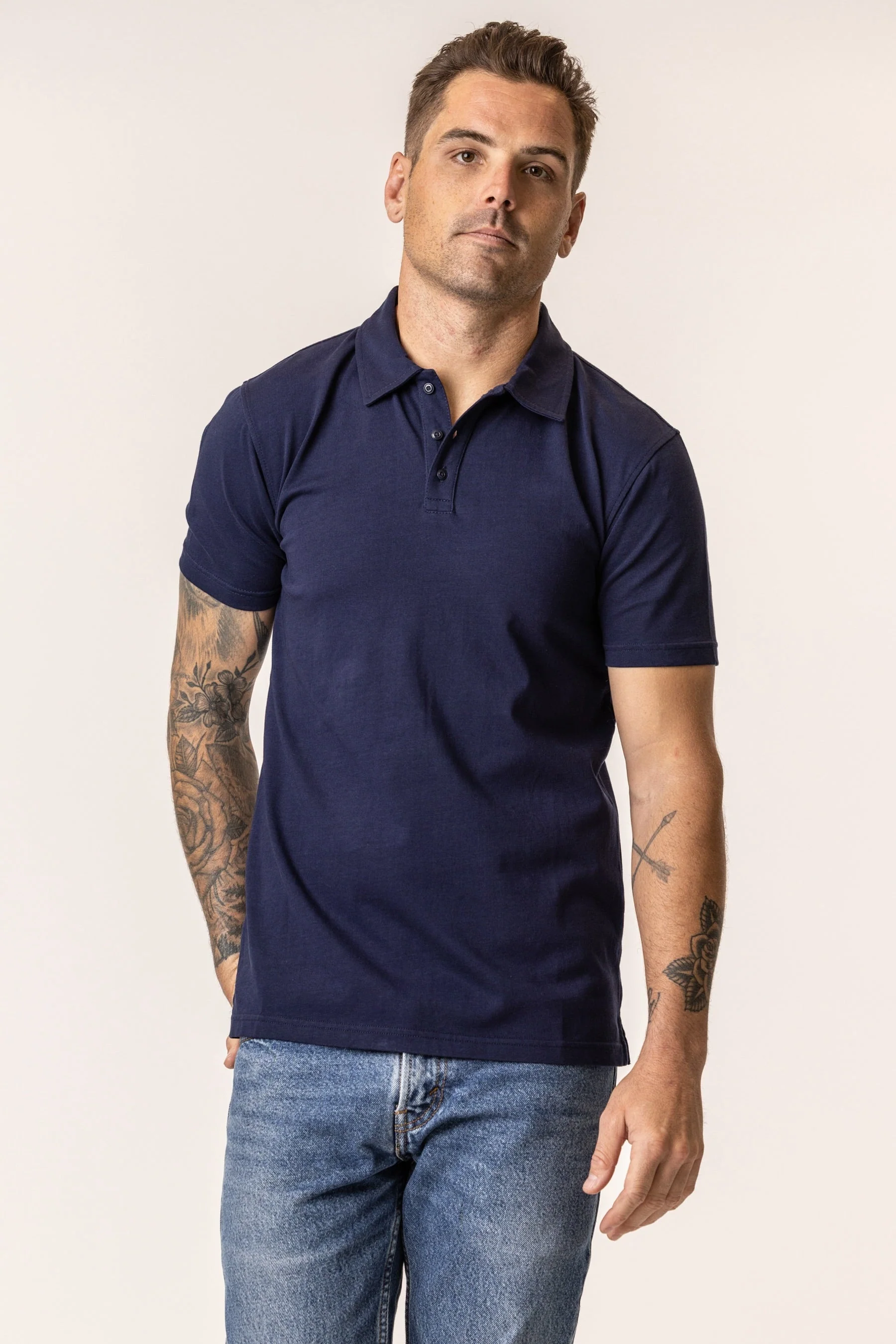 Men's Organic Cotton Polo - Image 14