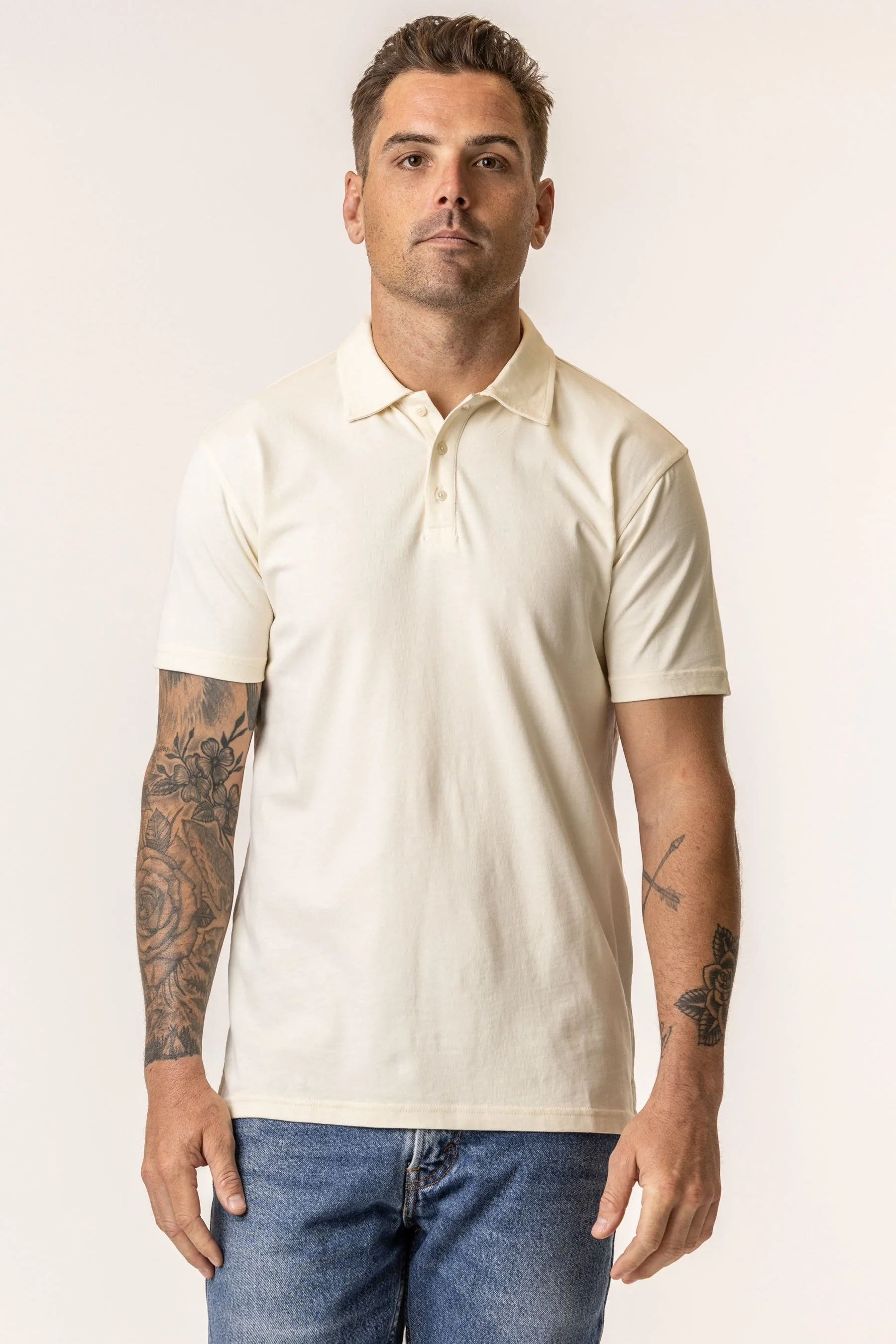 Men's Organic Cotton Polo - Image 4