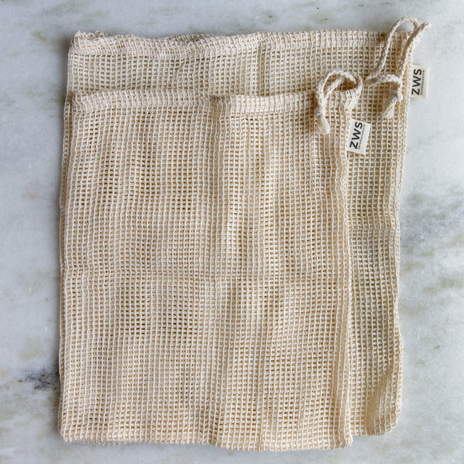 Mesh Produce Bag - Multiple Sizes - Zero Waste Net Bag - Image 2