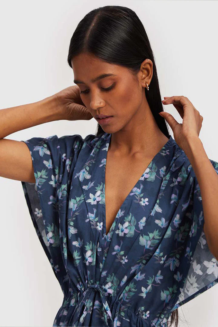 Midnight Oversized Gathered Dress - Image 3
