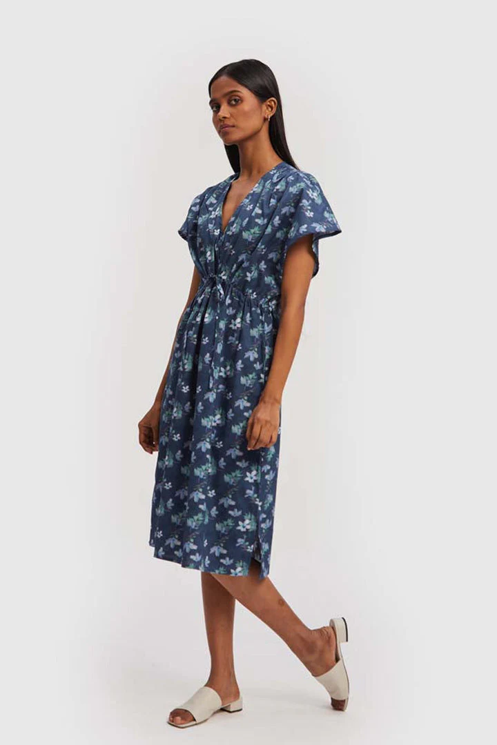 Midnight Oversized Gathered Dress - Image 4