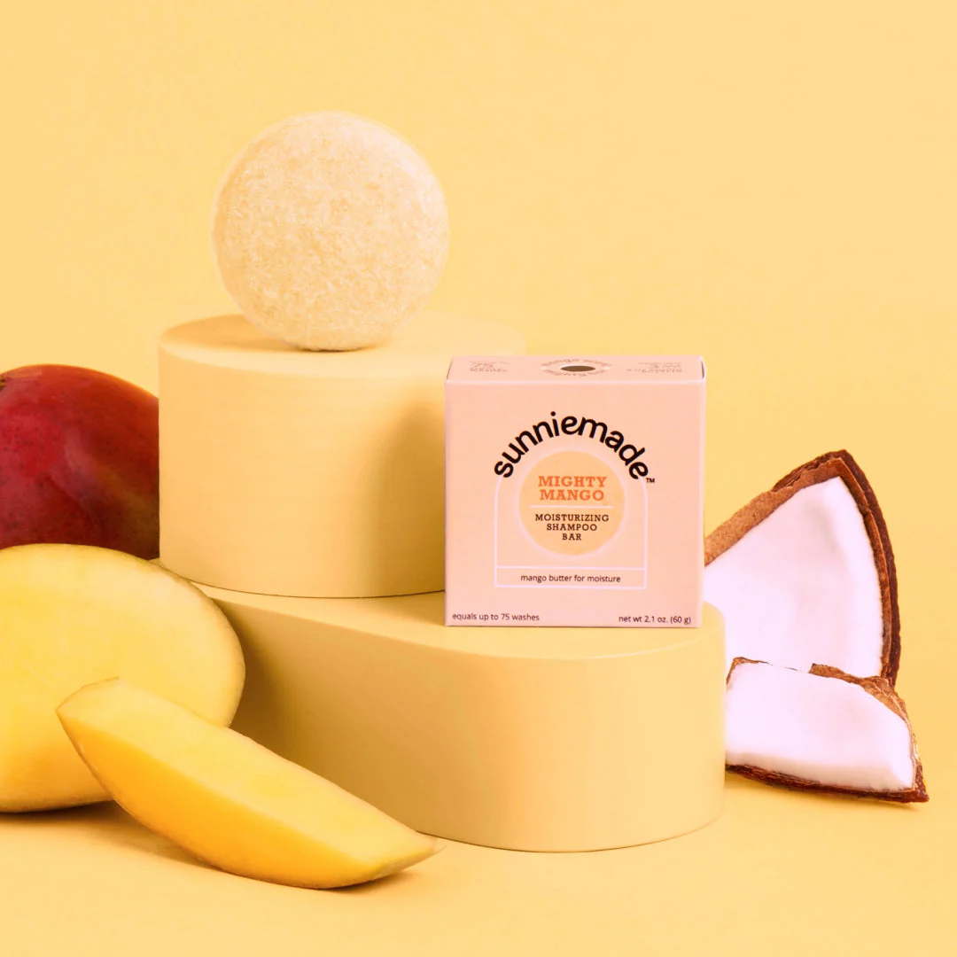 Mighty Mango Moisturizing Shampoo Bar - Image 2