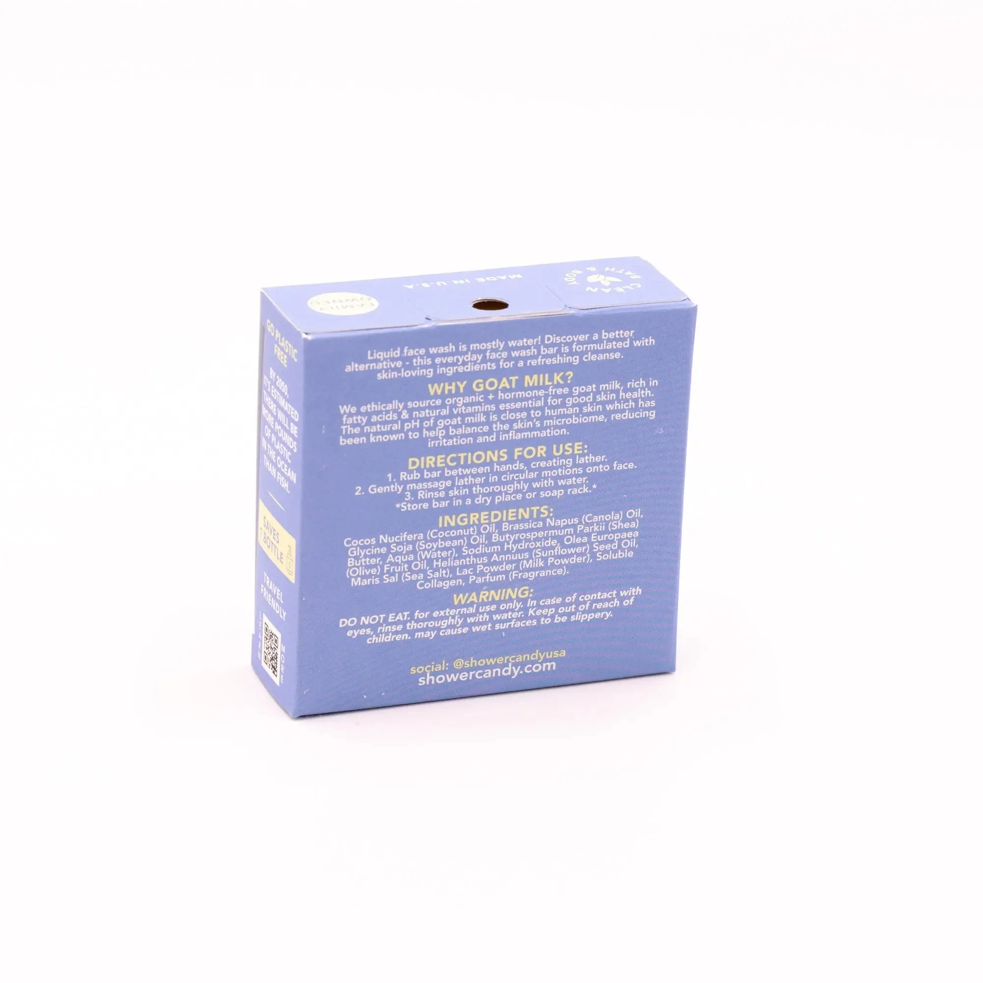 Milk + Collagen Face Wash Bar – Natural Goat Milk Soap - Image 2