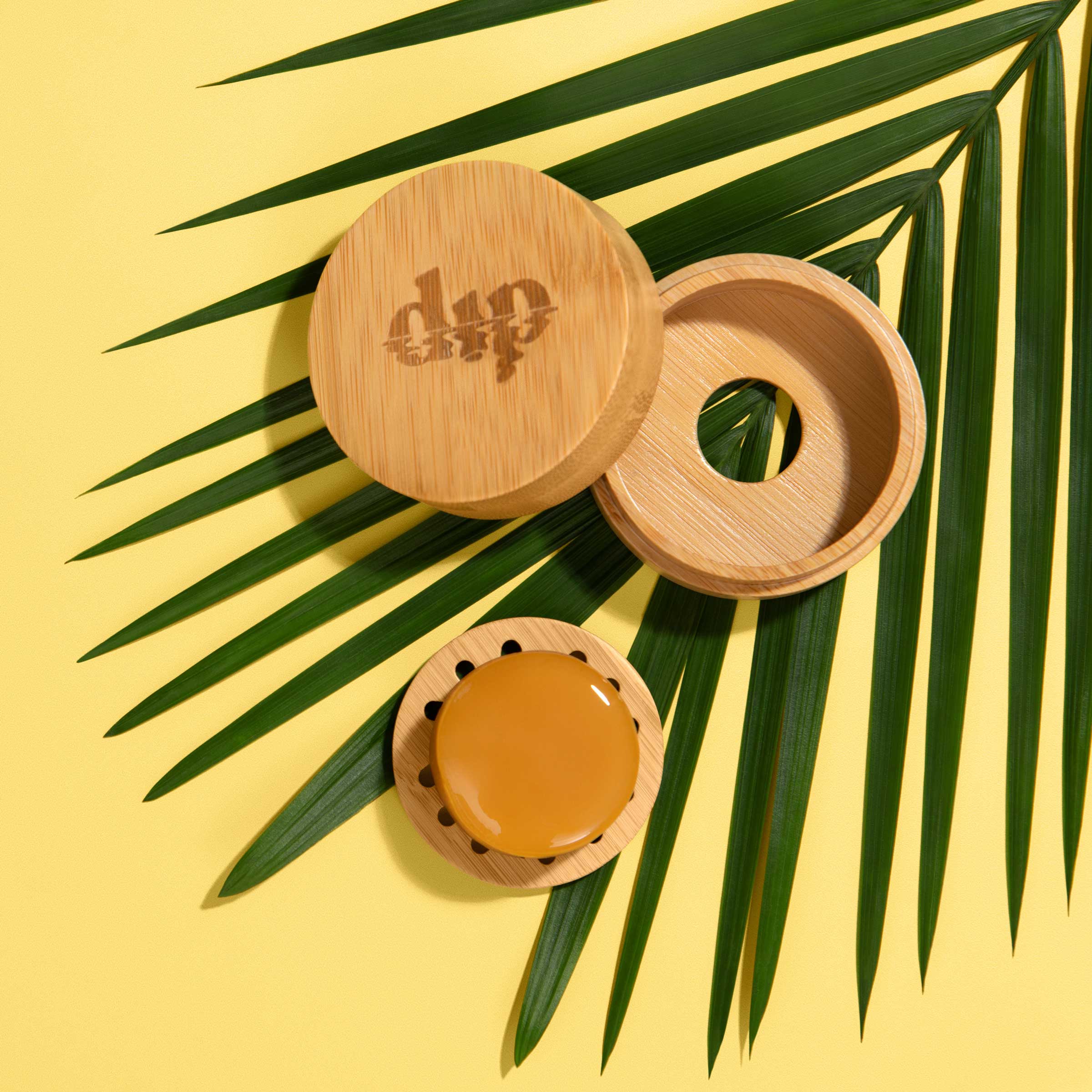 Mini Bamboo Travel Case with Coaster - Image 3