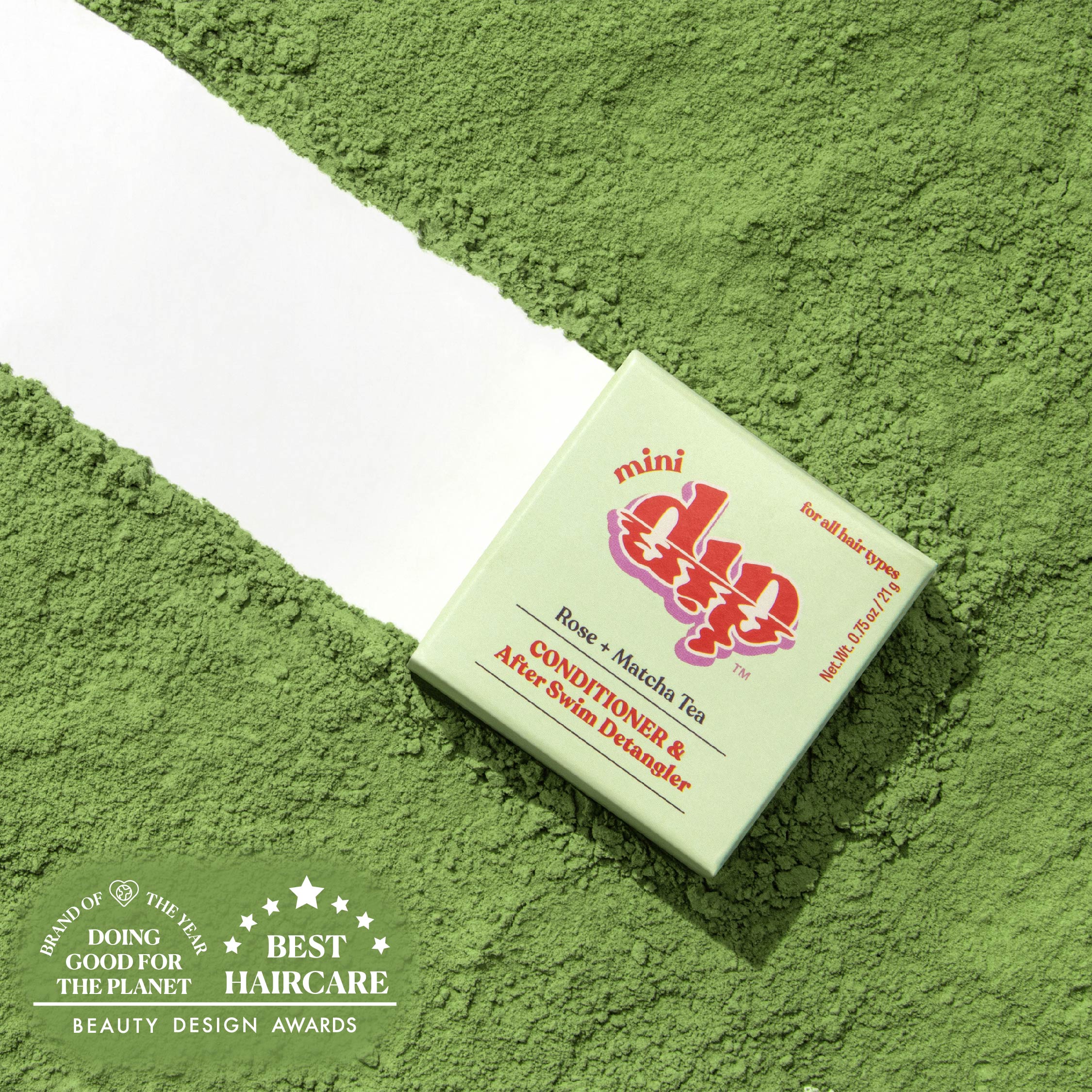 Mini Dip Conditioner & After Swim Detangler - Rose & Matcha Tea - Image 2