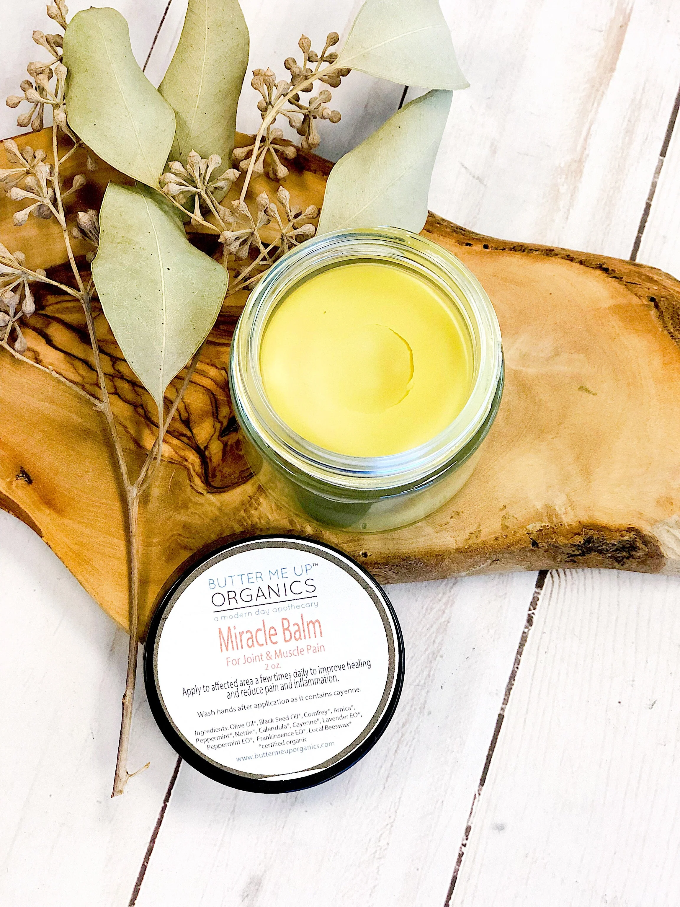 Miracle Balm / Organic Herbal Pain Balm / Muscle Pain / Deep Joint Pain / Pain Relief Balm / Pain Reliever / Sore Muscles / Sore Joints - Image 3