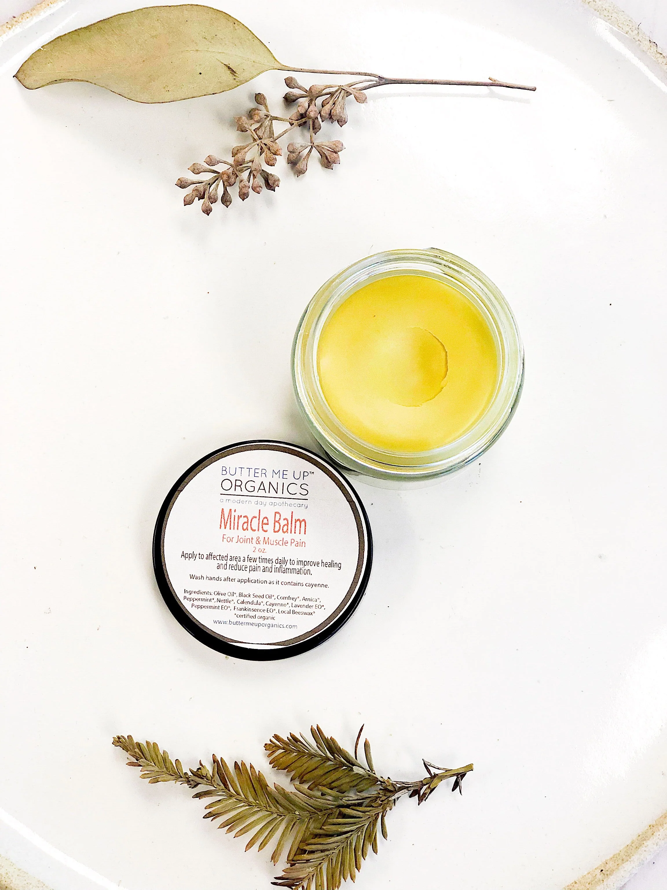 Miracle Balm / Organic Herbal Pain Balm / Muscle Pain / Deep Joint Pain / Pain Relief Balm / Pain Reliever / Sore Muscles / Sore Joints - Image 4