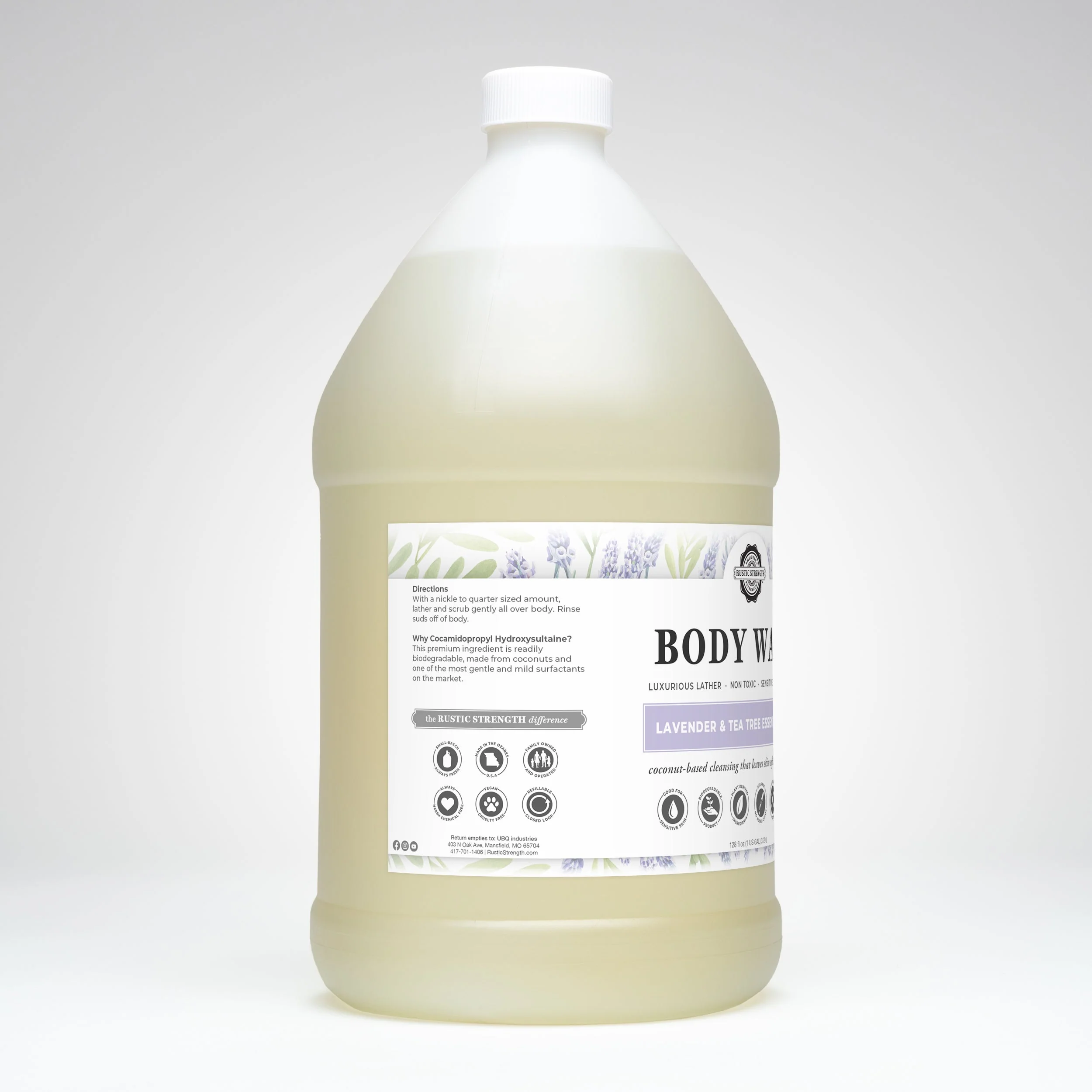 Moisturizing Body Wash | Lavender & Tea Tree - Image 5
