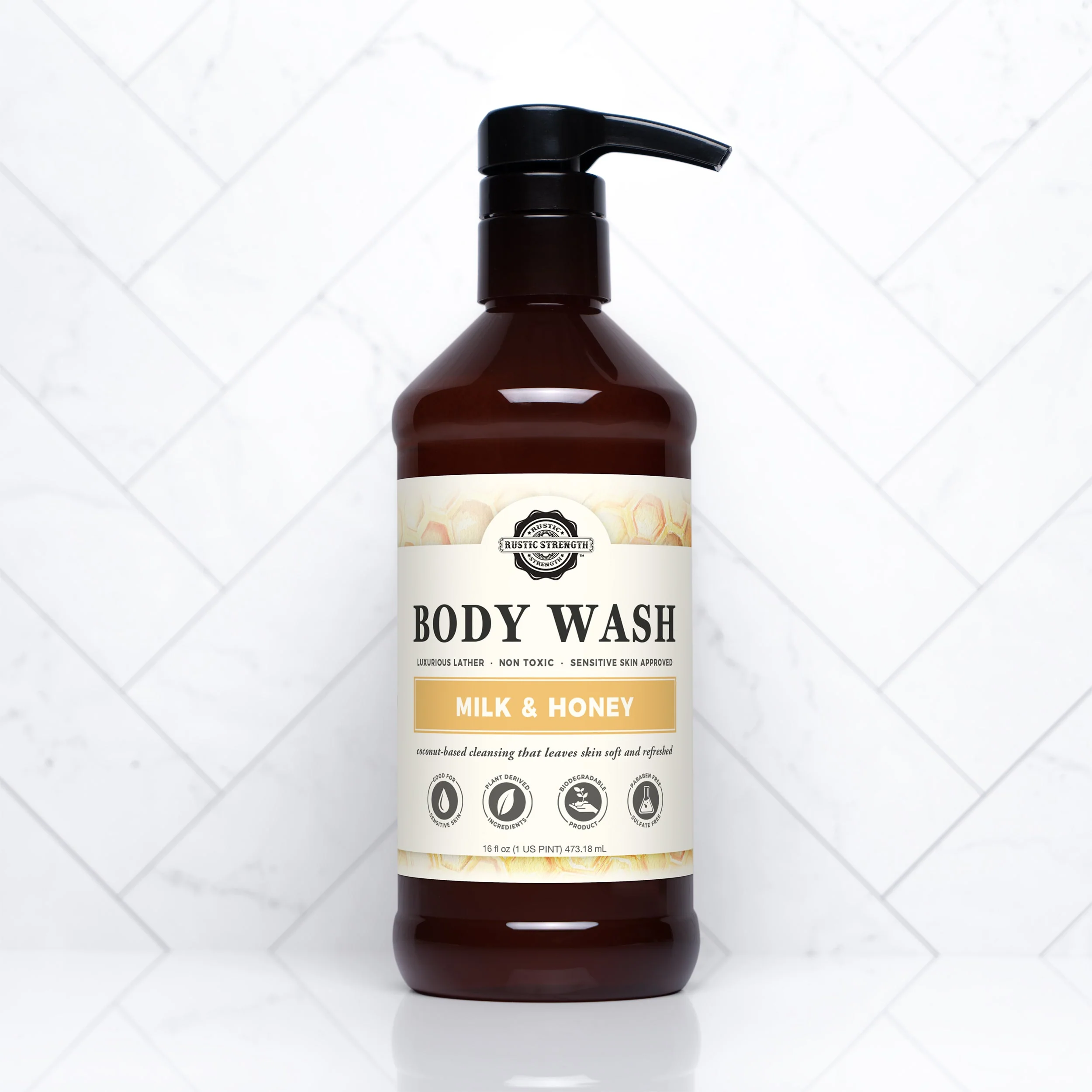 Moisturizing Body Wash | Milk & Honey - Image 3