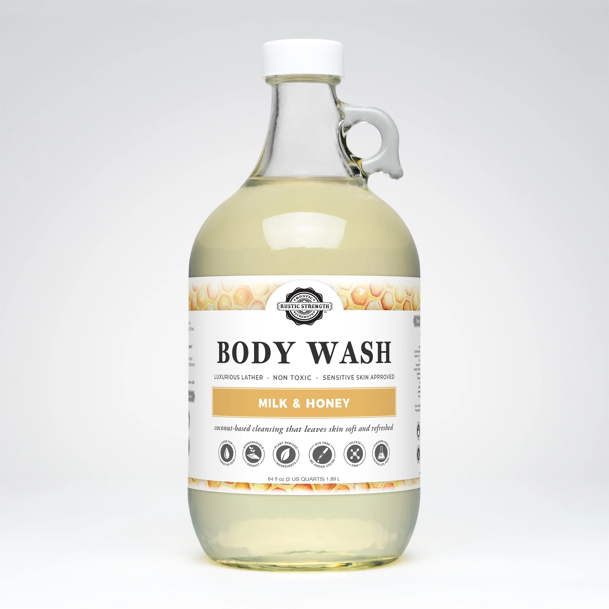 Moisturizing Body Wash | Milk & Honey - Image 4