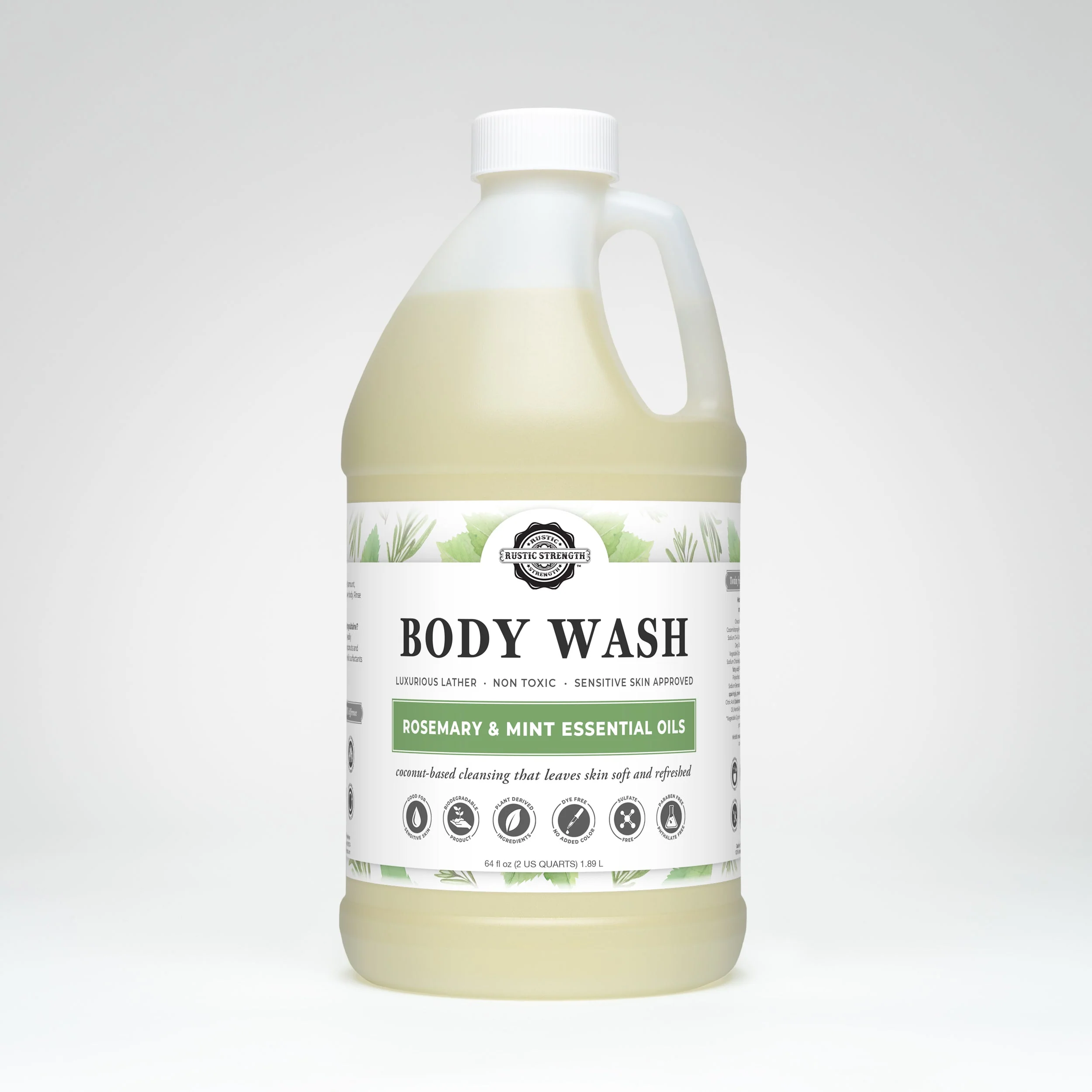 Moisturizing Body Wash | Rosemary & Mint - Image 3