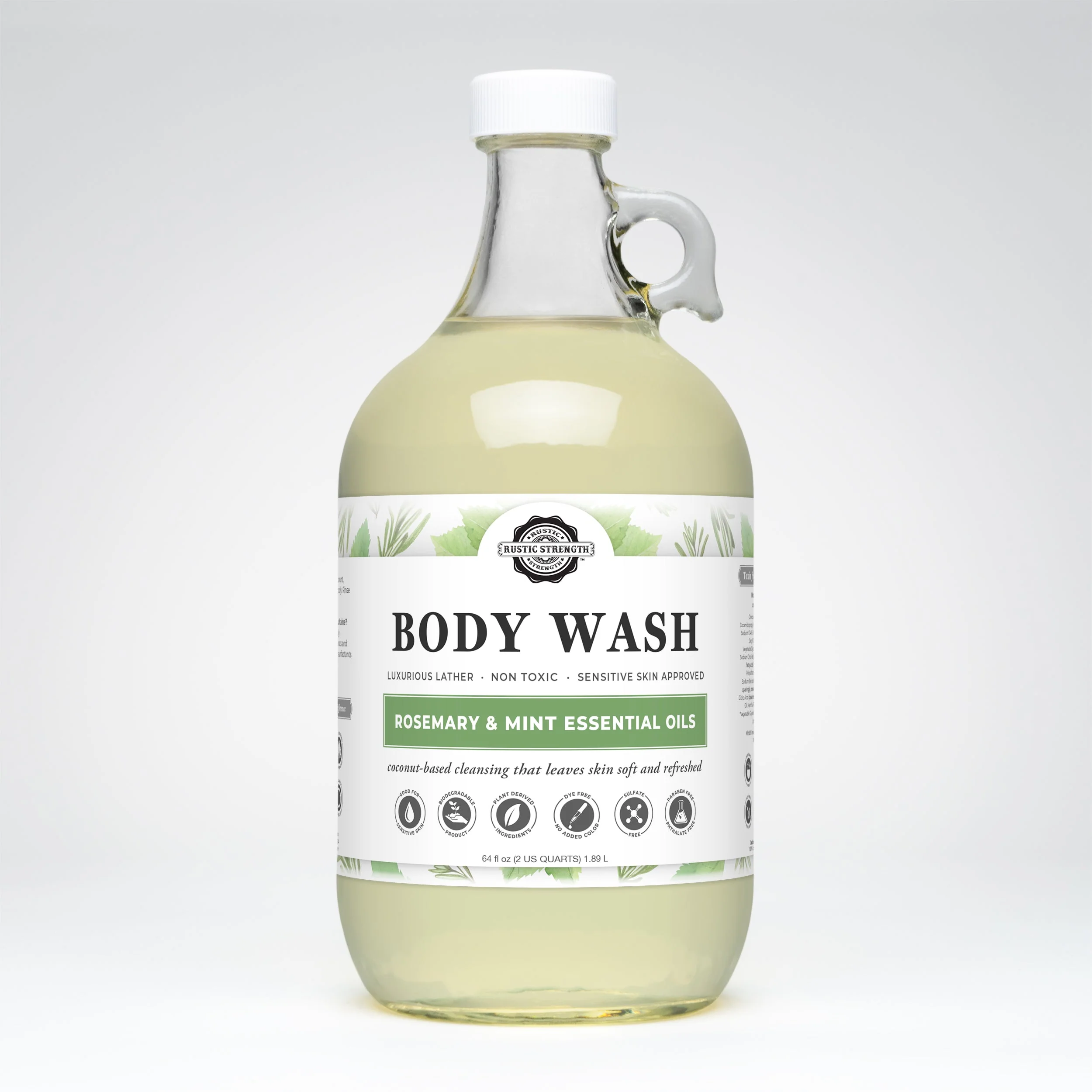 Moisturizing Body Wash | Rosemary & Mint - Image 4