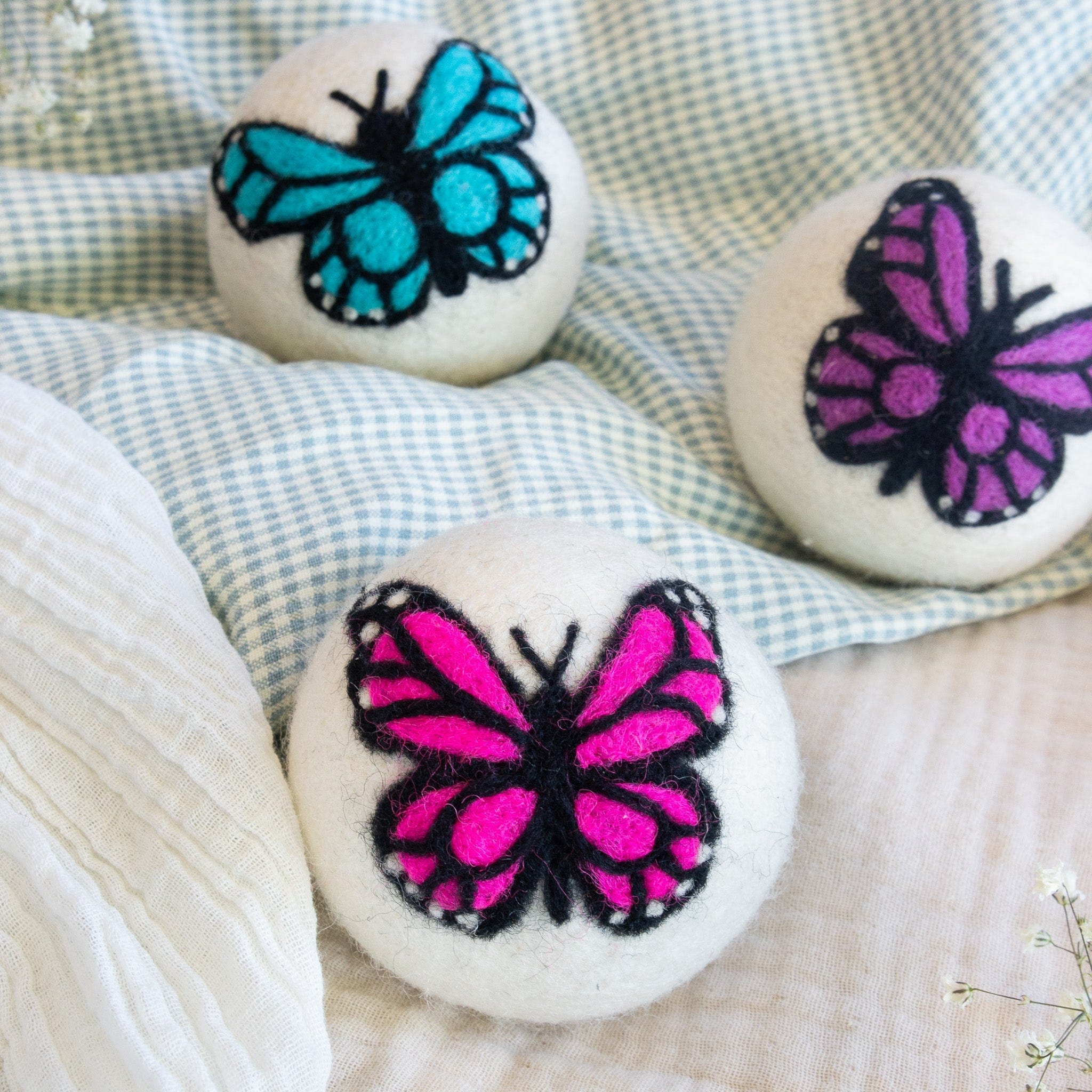 Moon Monarch Butterfly Trio - Image 3