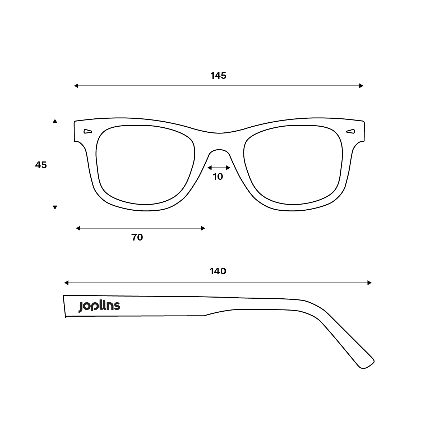 Moon - Unisex Wooden Sunglasses - Image 6