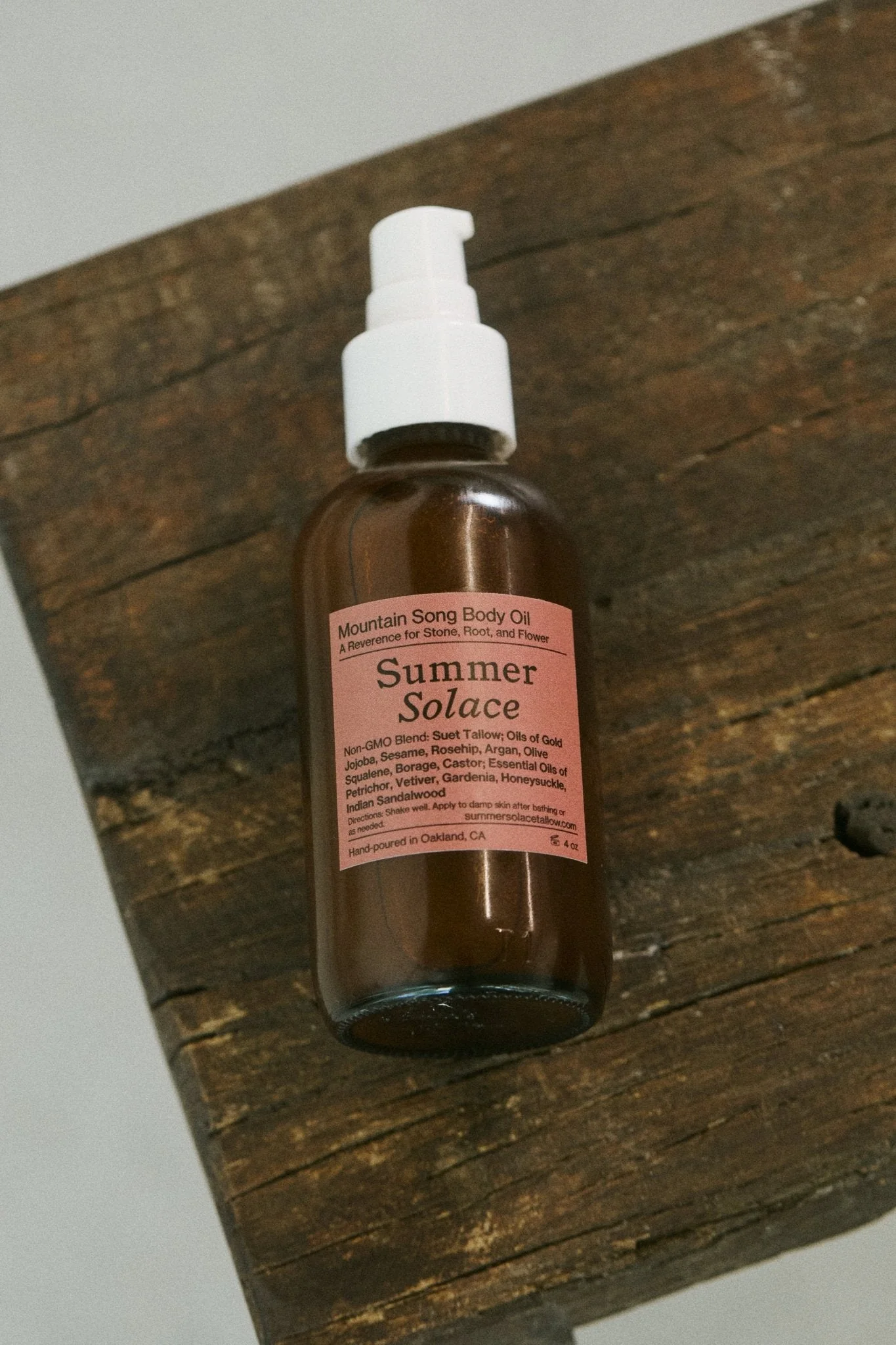 Mountain Song Body and Hair Oil – Petrichor, Gardenia, Honeysuckle (Limited Edition) - Image 4