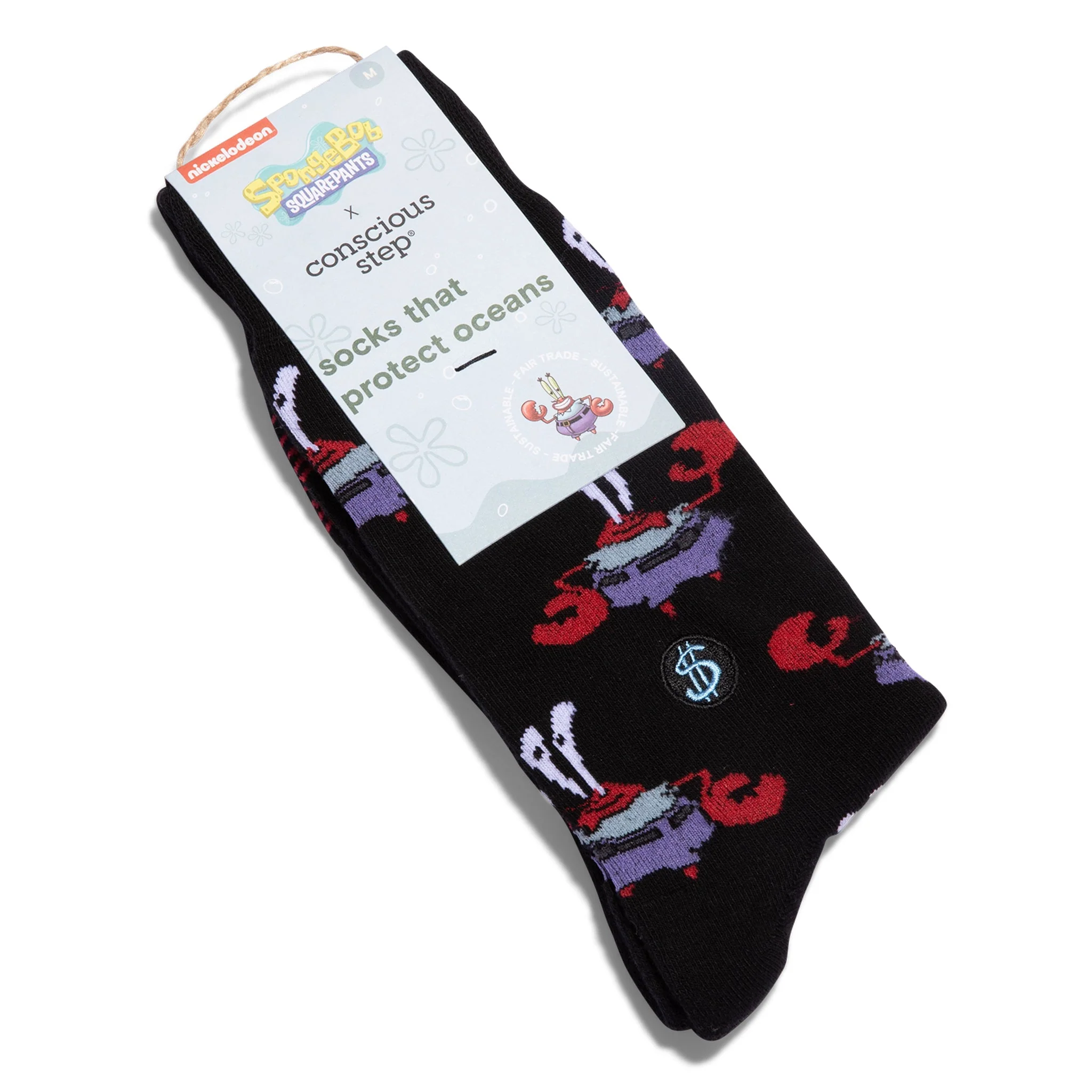 Mr. Krabs Socks that Protect Oceans - Image 4