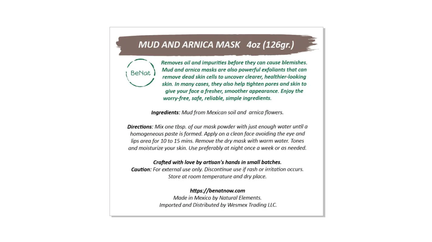Mud and Arnica Mask - Image 11