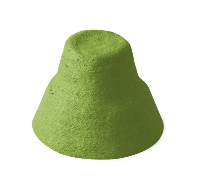 NAOMI Jute Clochet Straw Hat in Matcha Green - Image 5