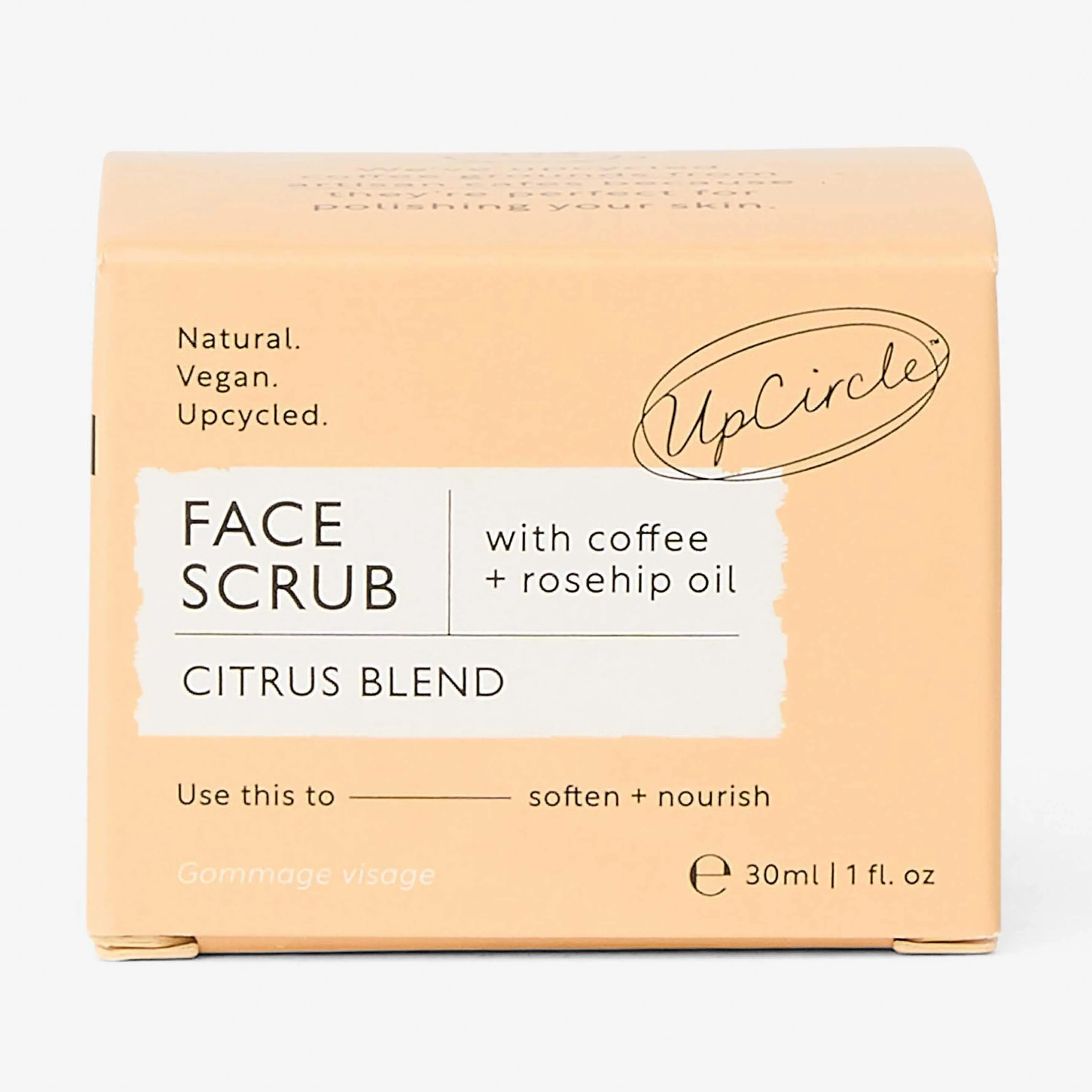 Natural Face Scrub – Citrus Blend – Travel Size - Image 2