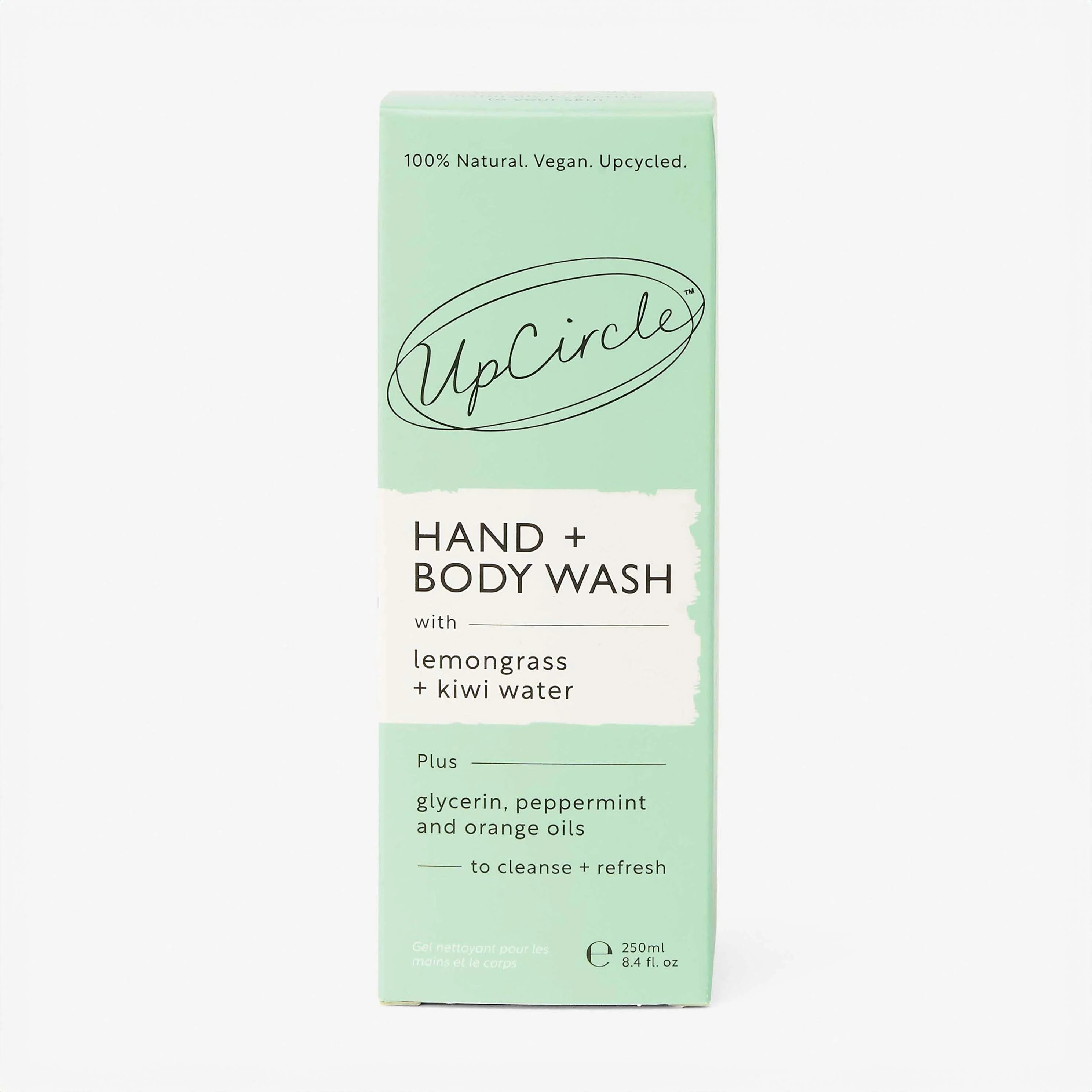 Natural Hand + Body Wash with Lemongrass - Image 2