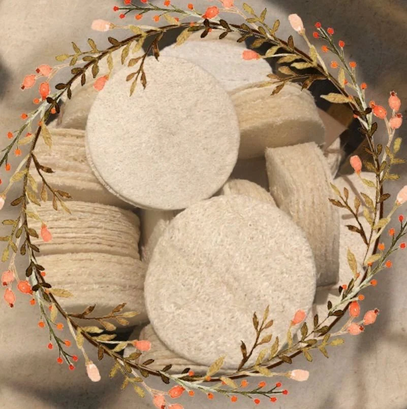 Natural Loofah Pads 5-pcs - Image 7