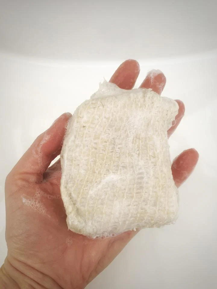 Natural Sisal Soap Saver and Exfoliating Pouch - Image 3