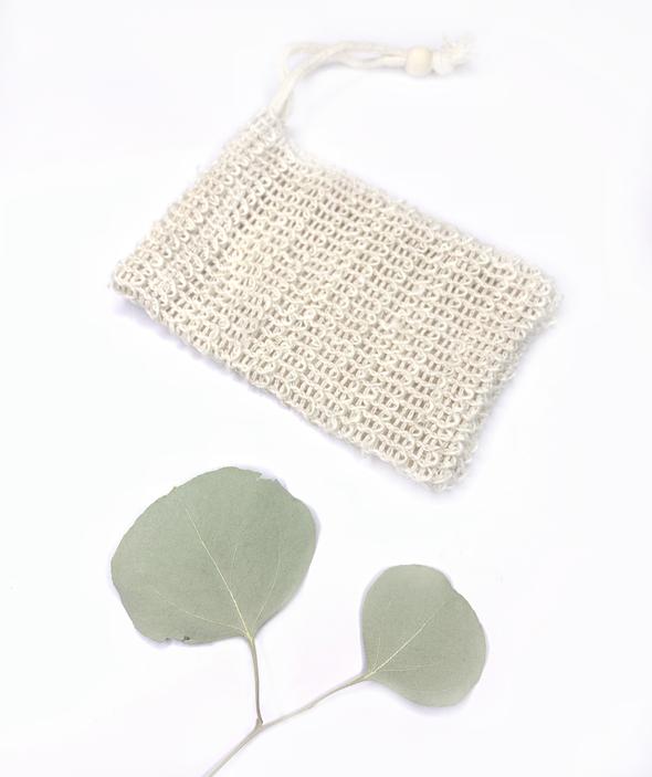 Natural Sisal Soap Saver and Exfoliating Pouch - Image 4