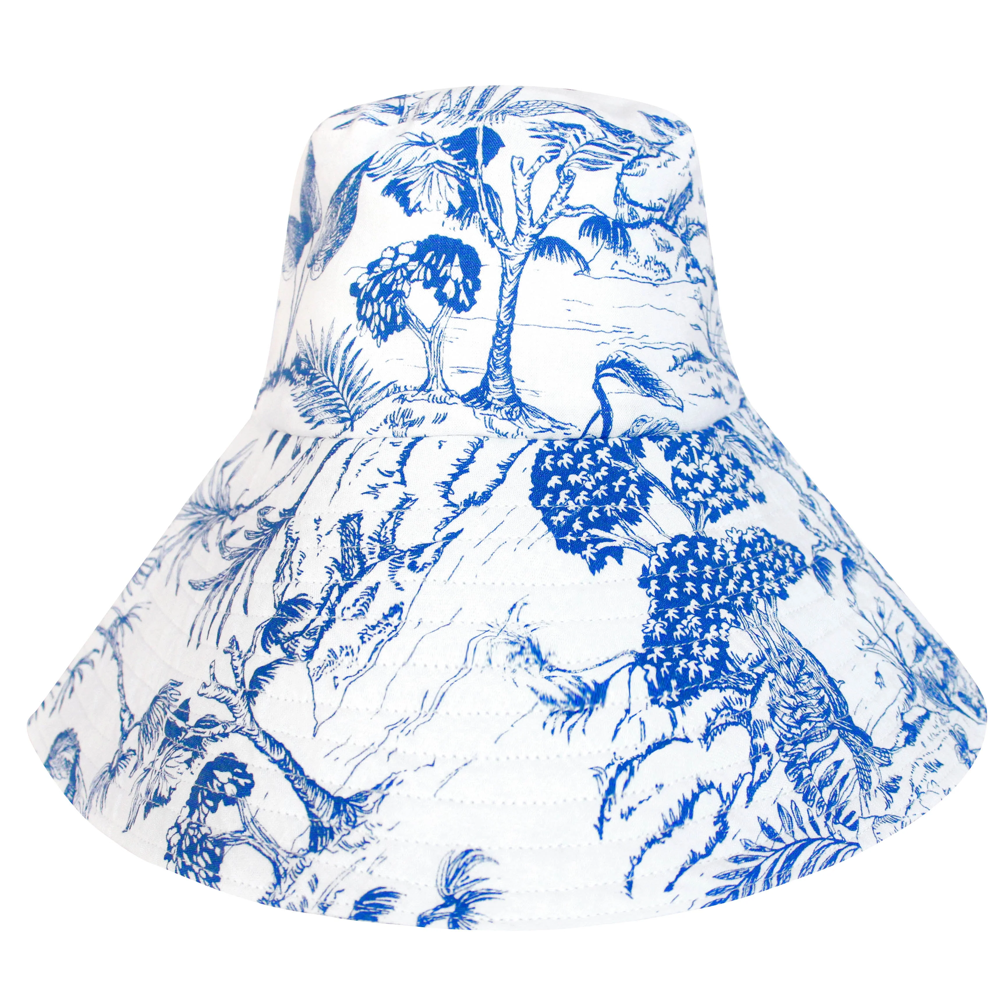NAU Botanica Hat In Indigo Blue - Image 2