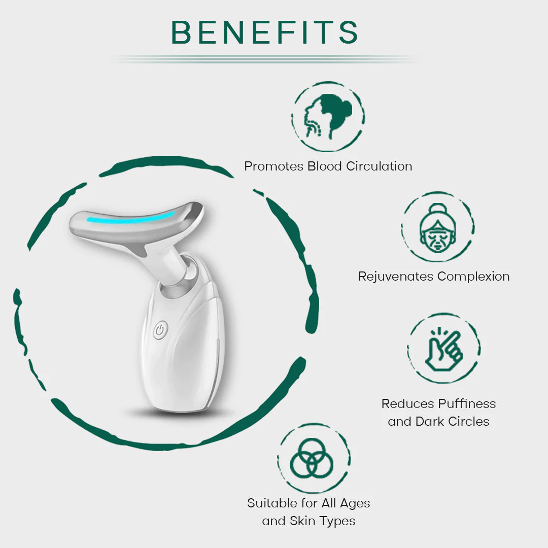 Neck & Face Lifting LED Therapy Device - Image 4