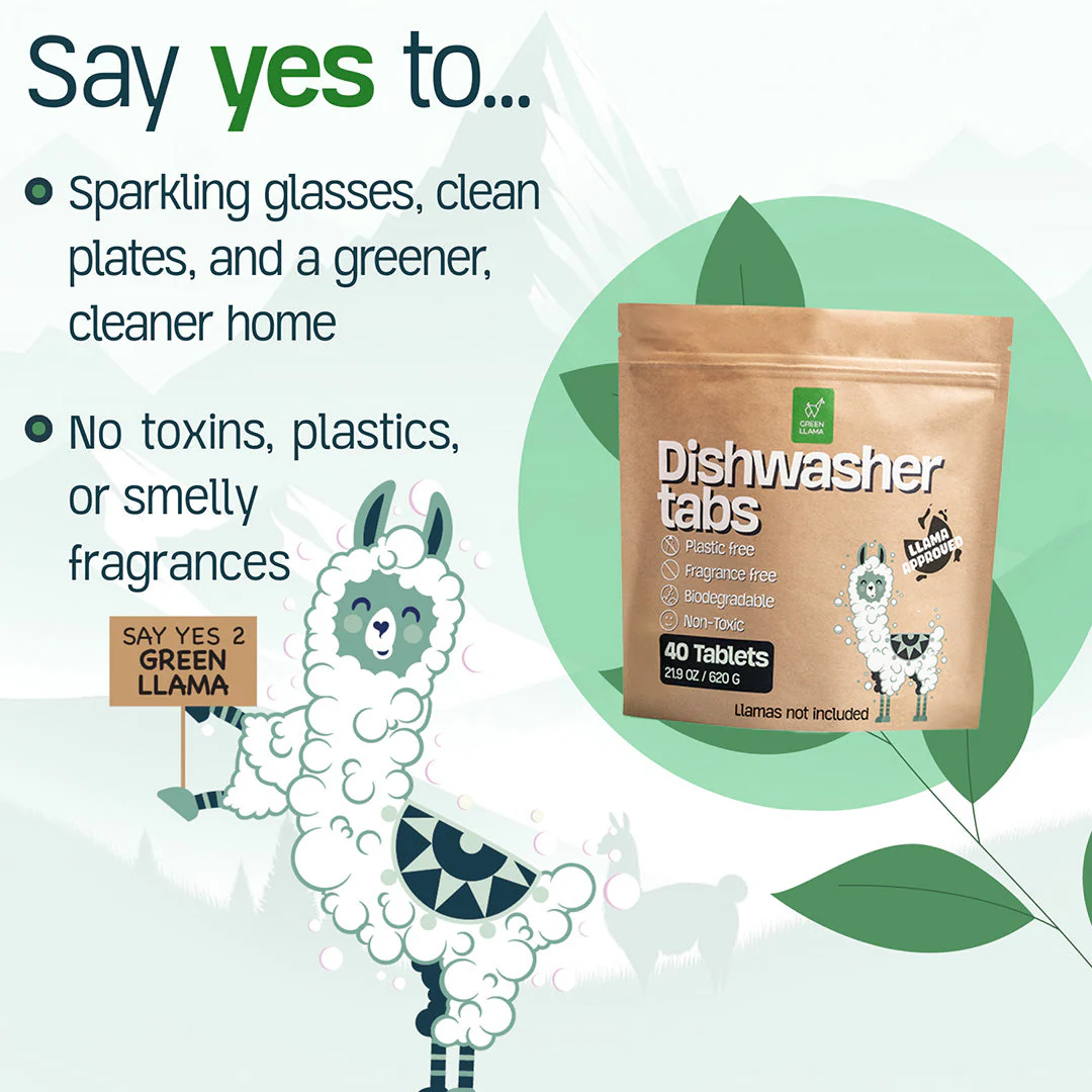 NEW - Fragrance & PVA Free Dish Washer Tabs - No Plastic, Non Toxic - Image 8