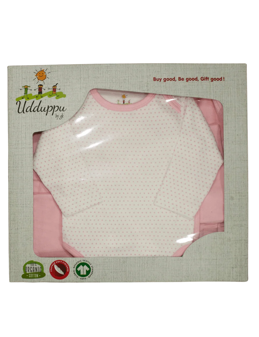 Newborn Baby Bundle: Set of 6 Items - Pink - Image 7