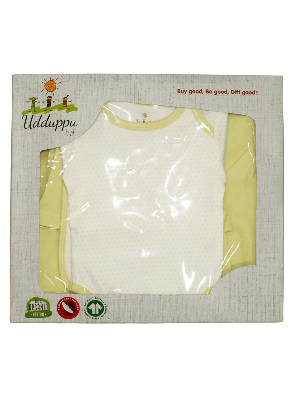 Newborn Baby Bundle: Set of 6 Items - Yellow - Image 7